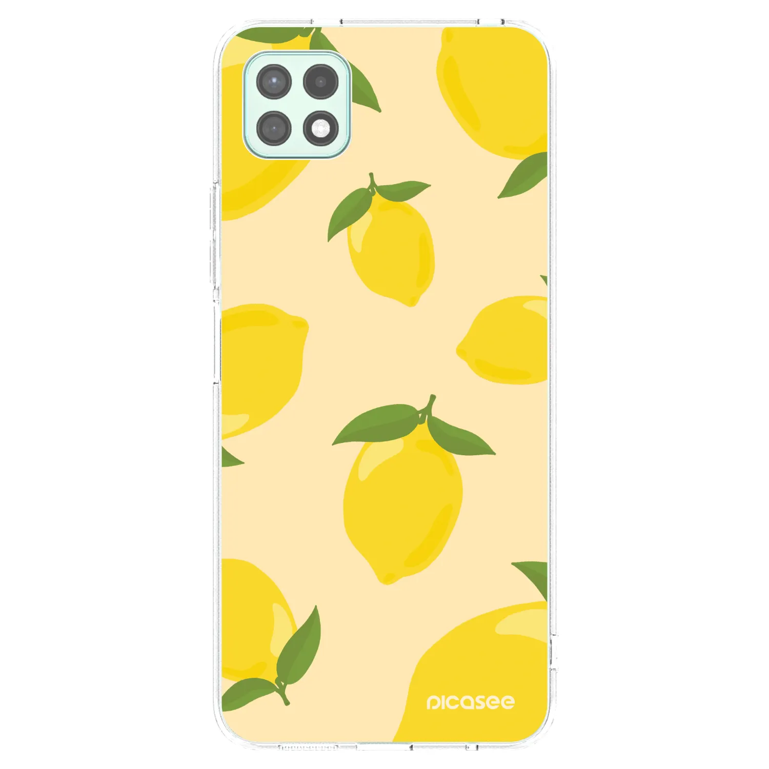 Picasee silikonski prozorni ovitek za Samsung Galaxy A22 A226B 5G - Limoncella