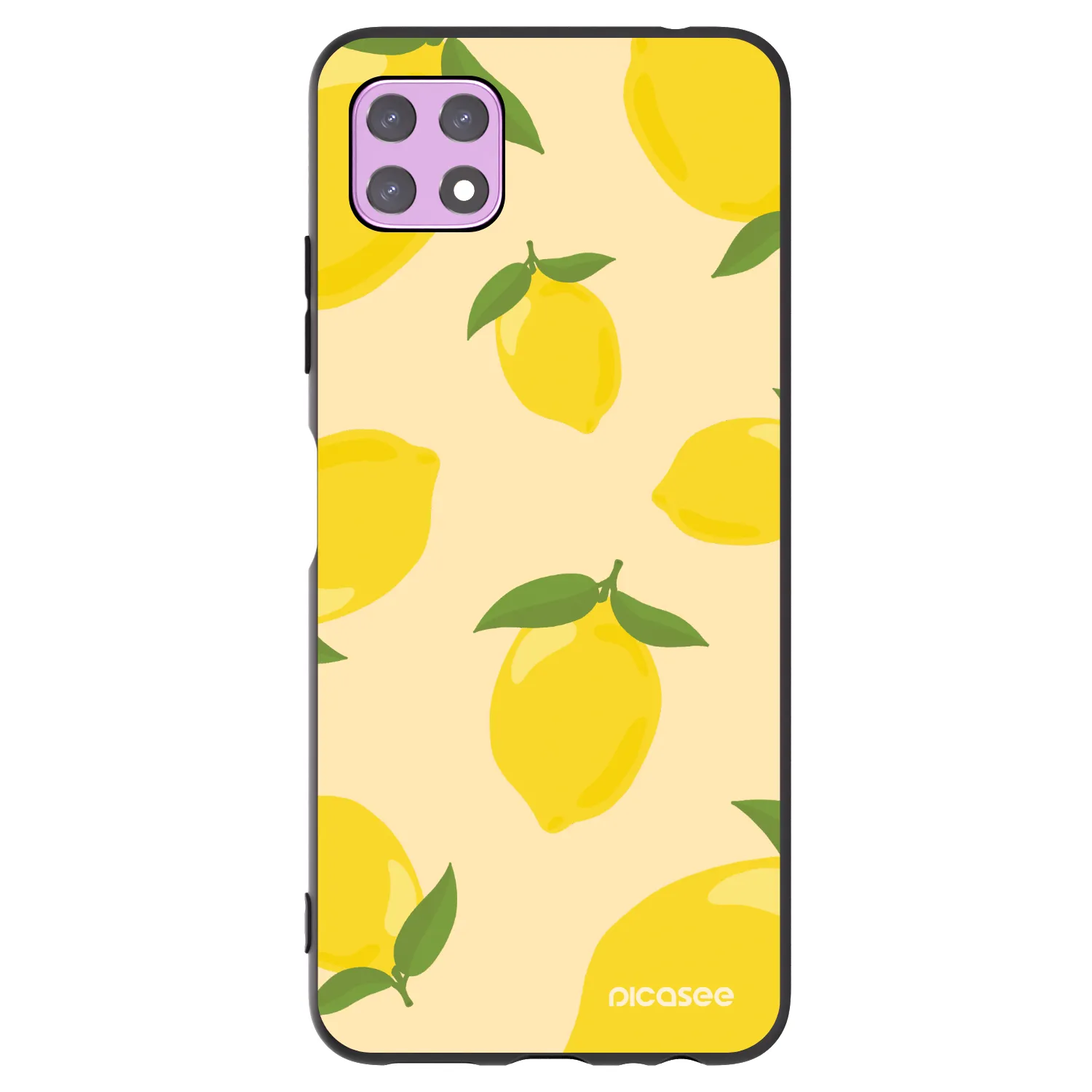 Picasee silikonski črni ovitek za Samsung Galaxy A22 A226B 5G - Limoncella