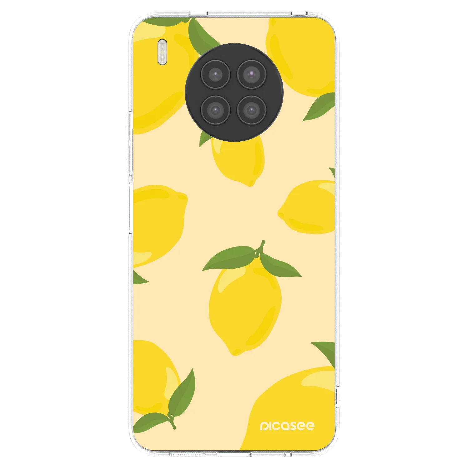 Picasee silikonski prozorni ovitek za Huawei Nova 8i - Limoncella