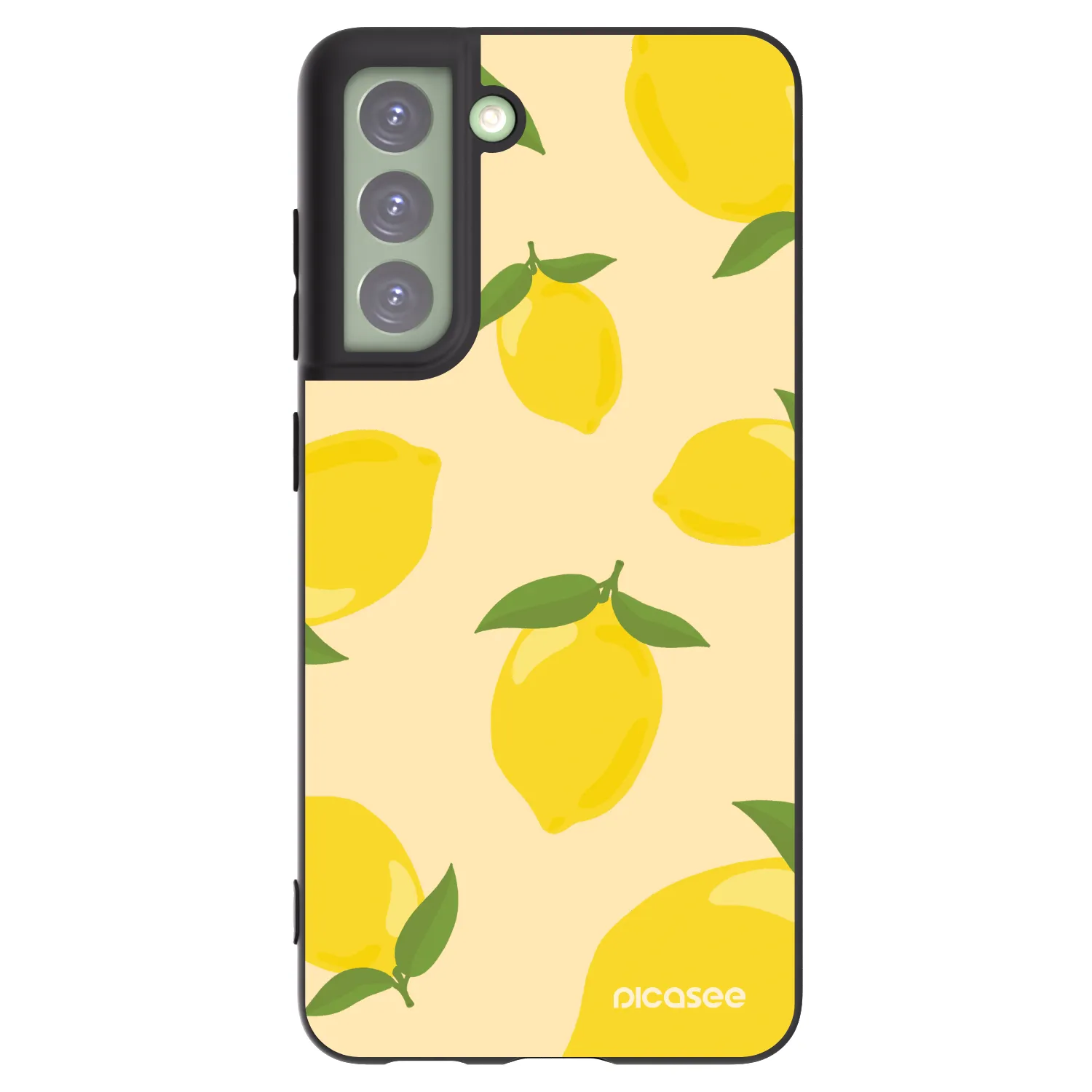 Picasee silikonski črni ovitek za Samsung Galaxy S21 FE 5G - Limoncella