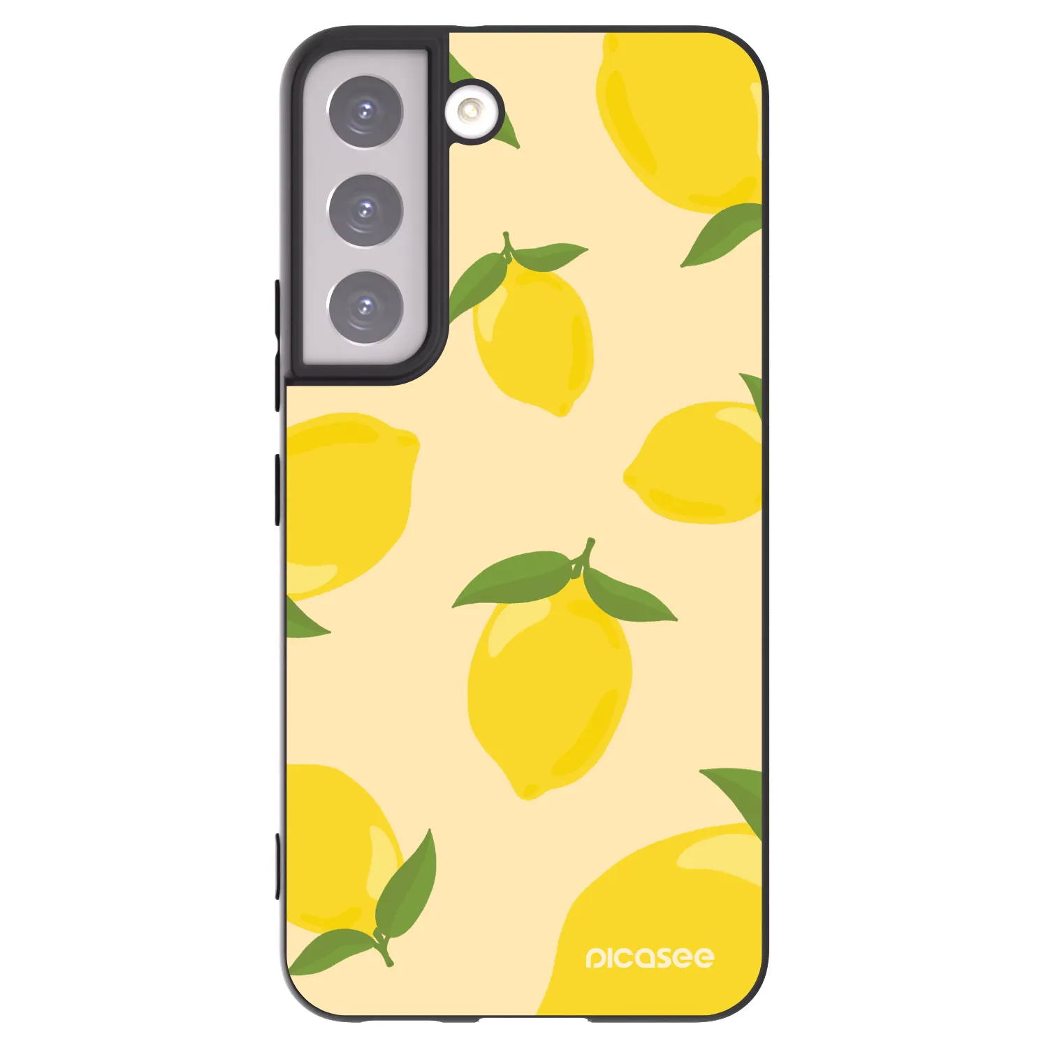Picasee silikonski črni ovitek za Samsung Galaxy S22 5G - Limoncella