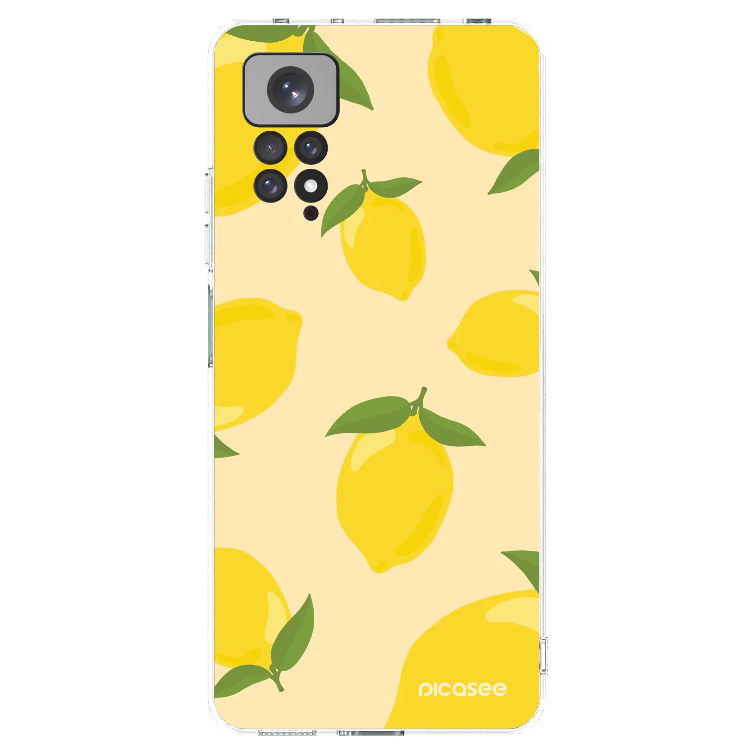Picasee silikonski prozorni ovitek za Xiaomi Redmi Note 11S 4G - Limoncella