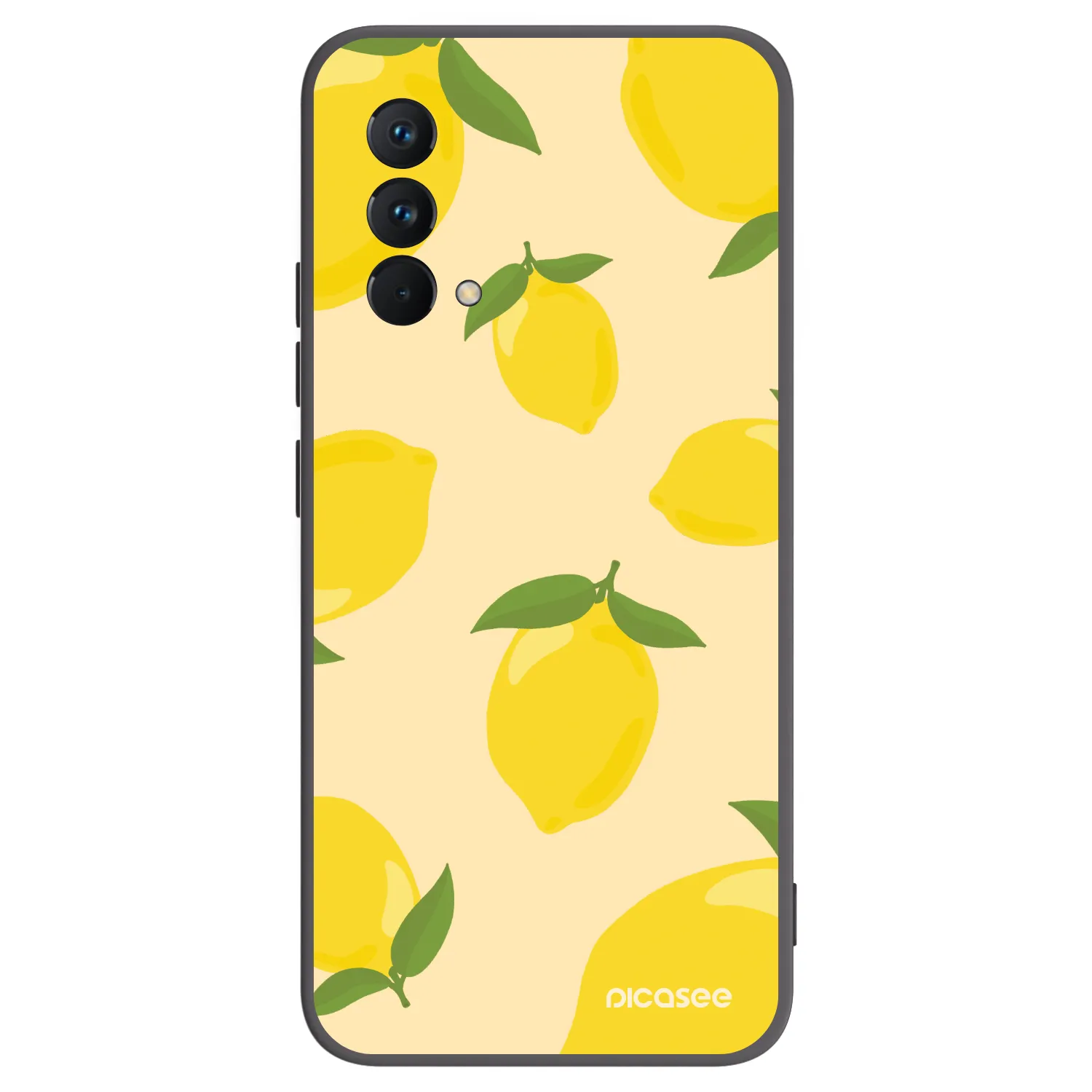 Picasee silikonski črni ovitek za Realme GT Master Edition 5G - Limoncella