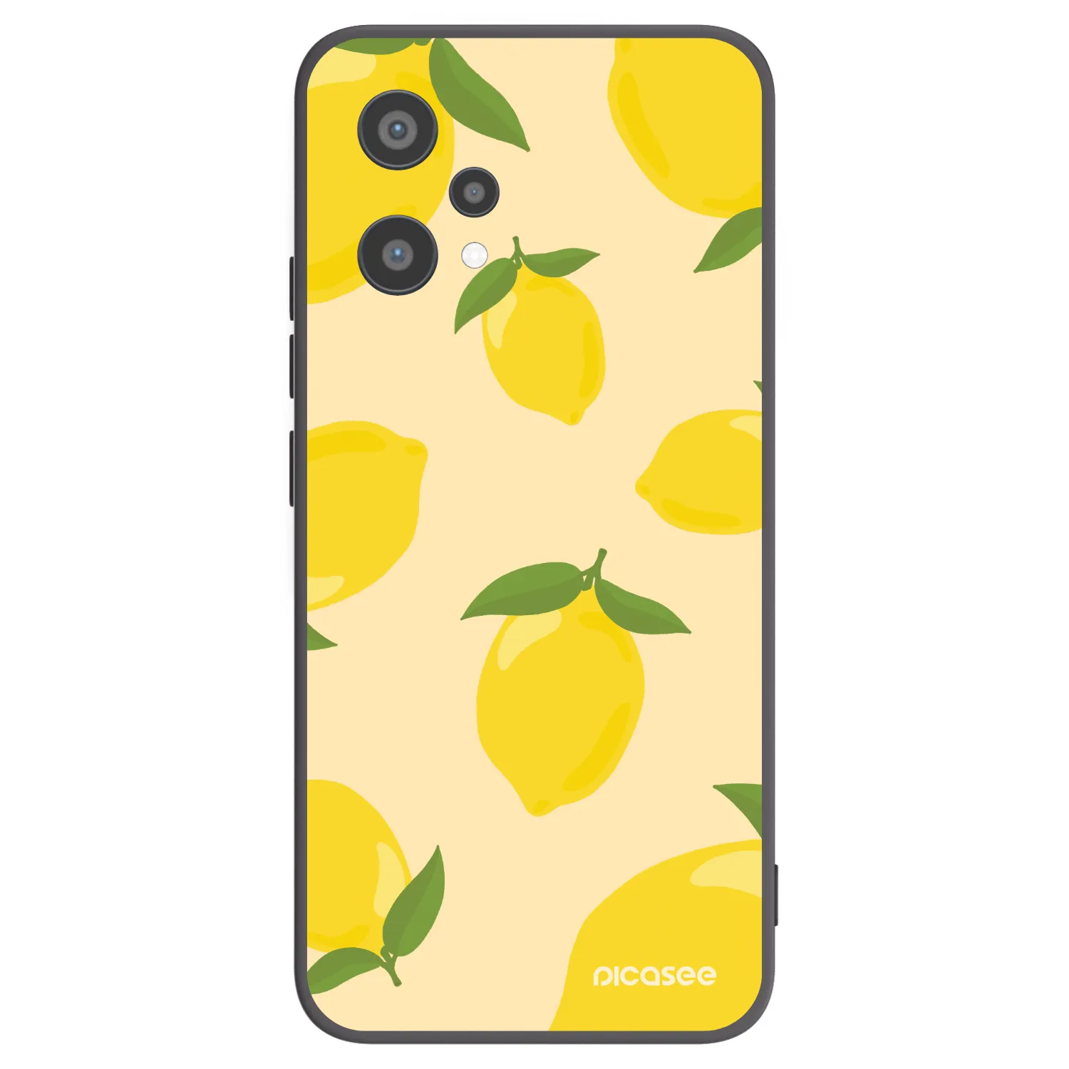 Picasee silikonski črni ovitek za Realme 9 Pro 5G - Limoncella