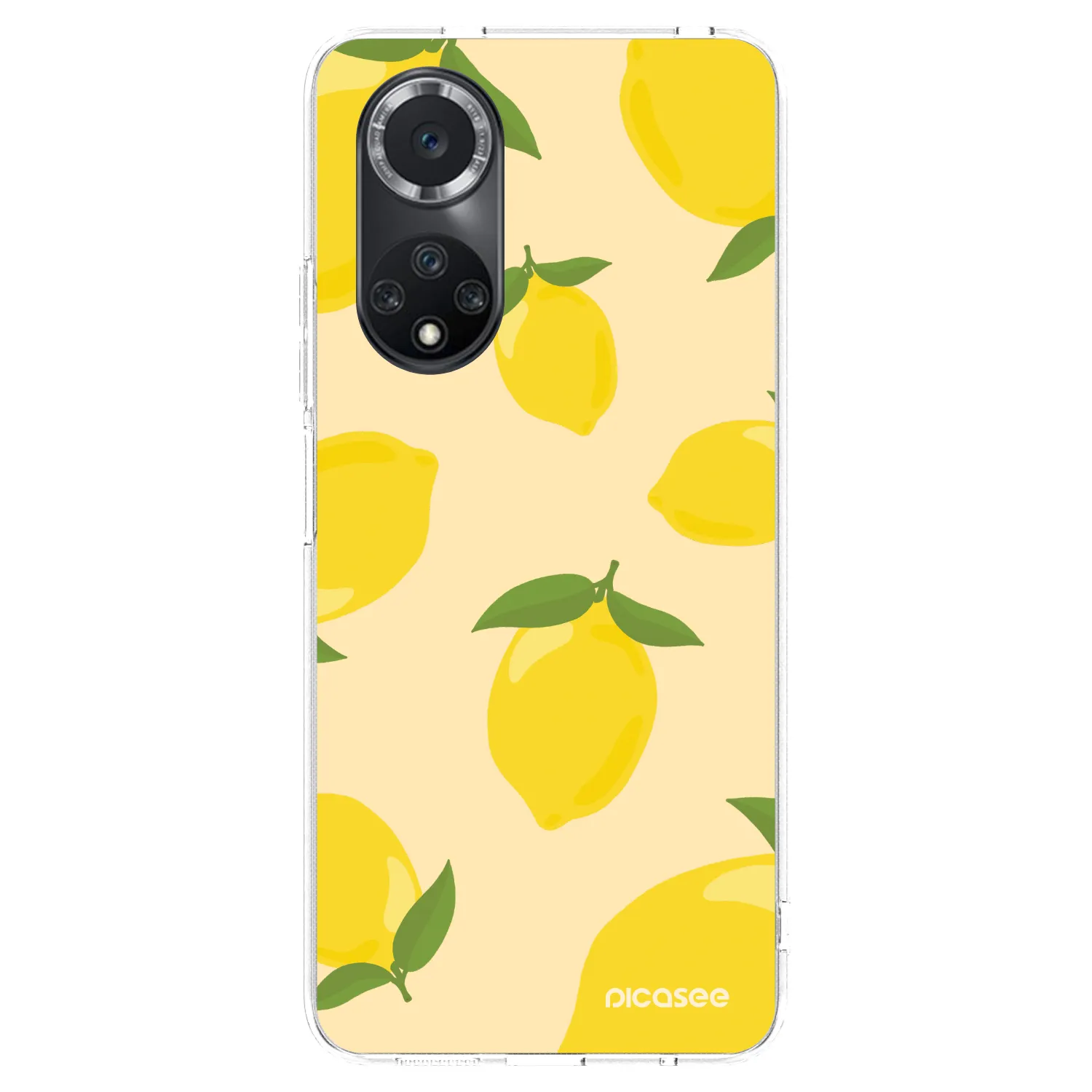 Picasee silikonski prozorni ovitek za Huawei Nova 9 SE - Limoncella