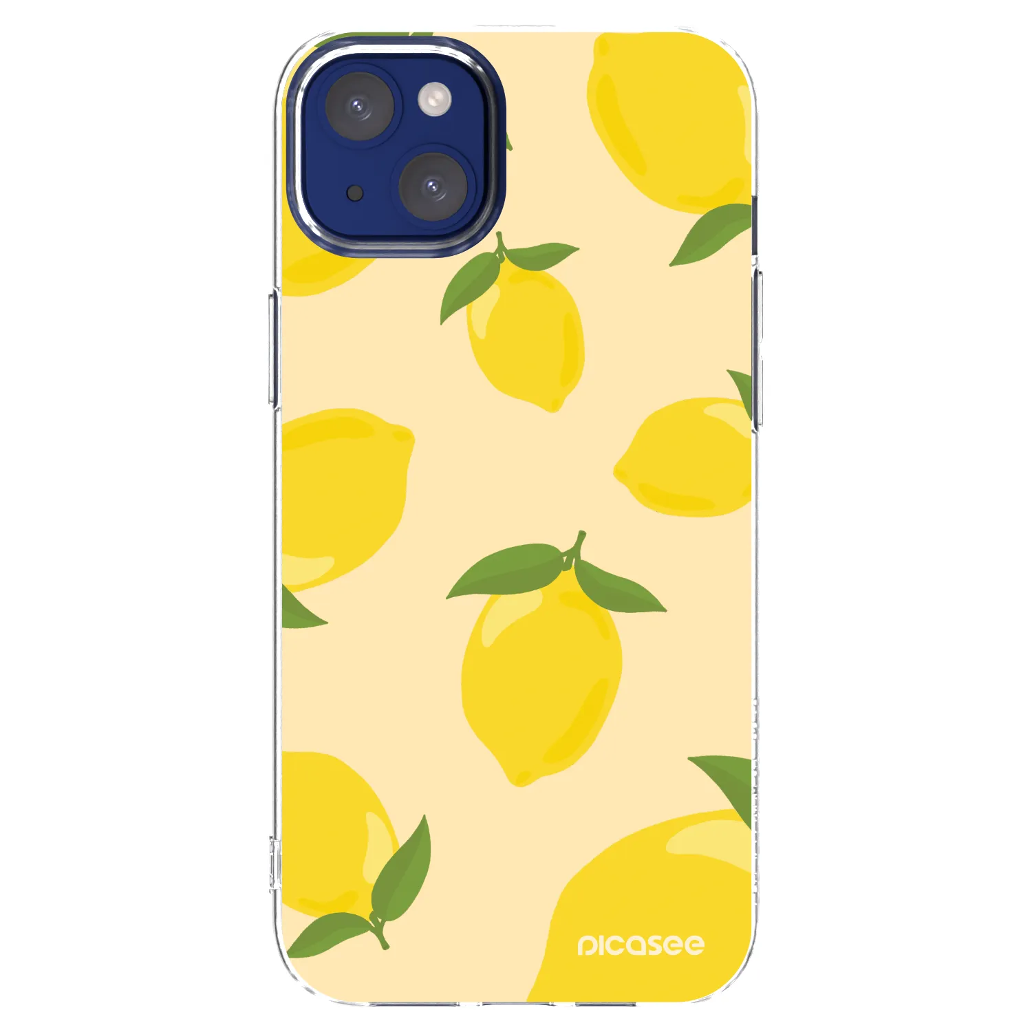 Picasee silikonski prozorni ovitek za Apple iPhone 14 Plus - Limoncella
