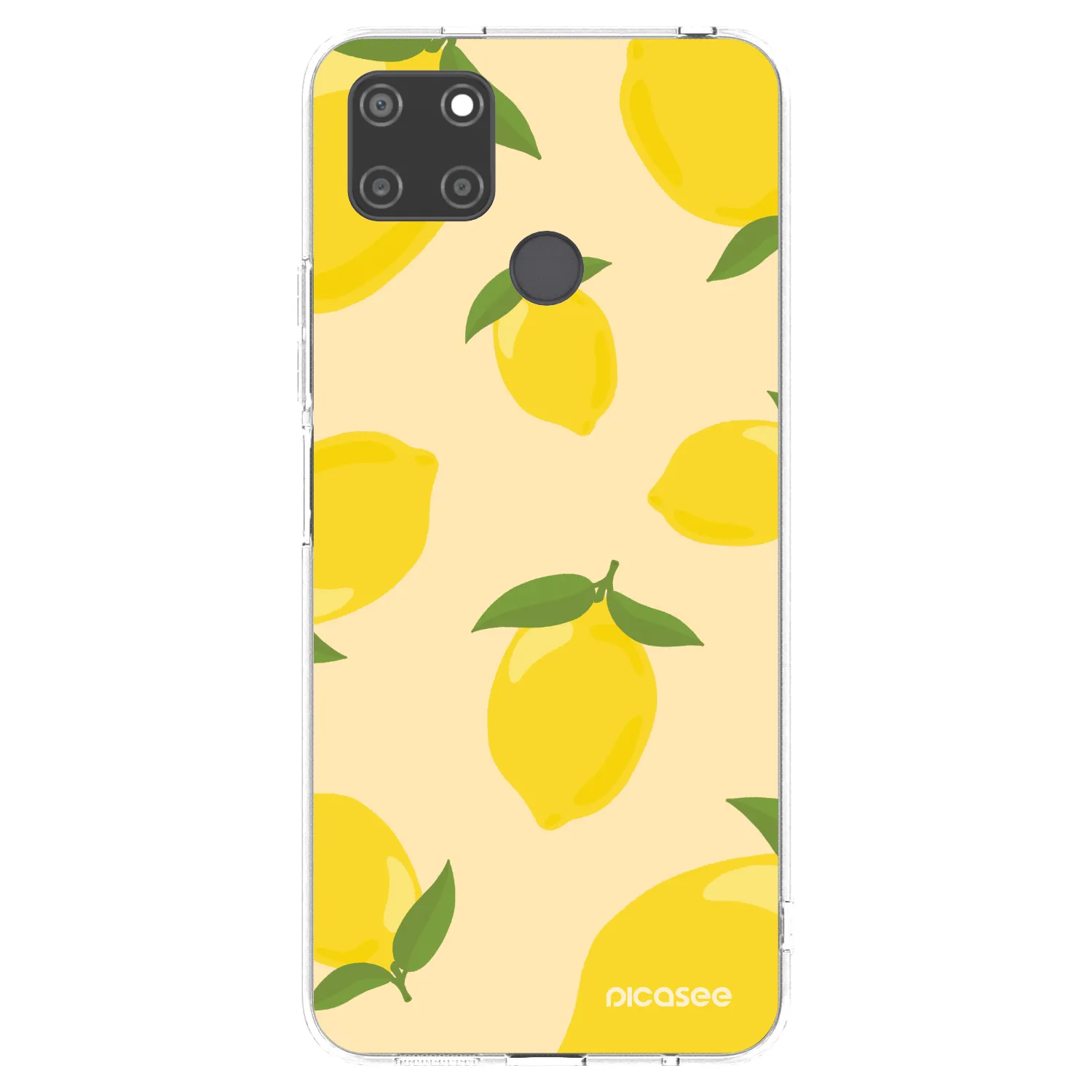 Picasee silikonski prozorni ovitek za Realme C21Y - Limoncella