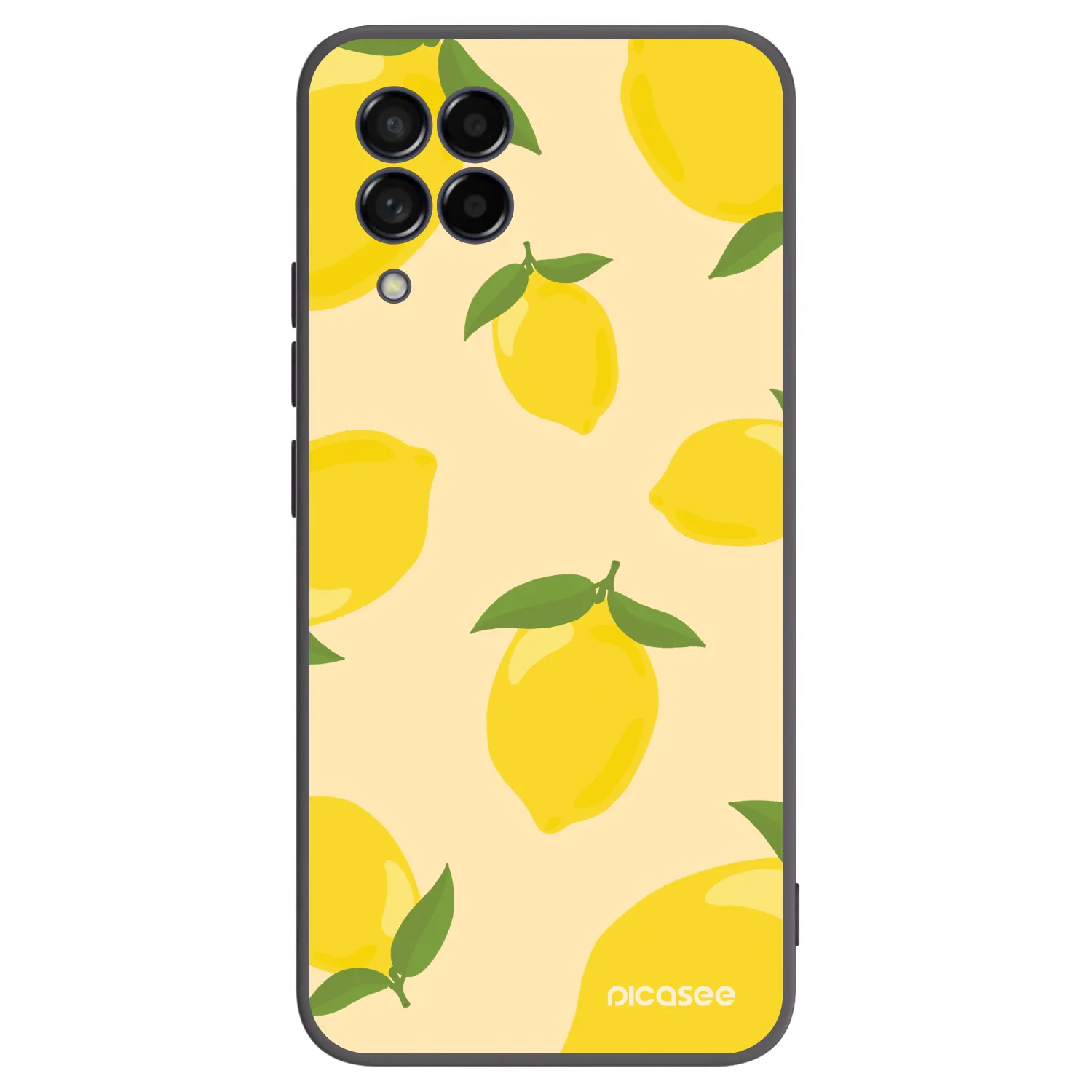 Picasee silikonski črni ovitek za Samsung Galaxy M53 5G - Limoncella