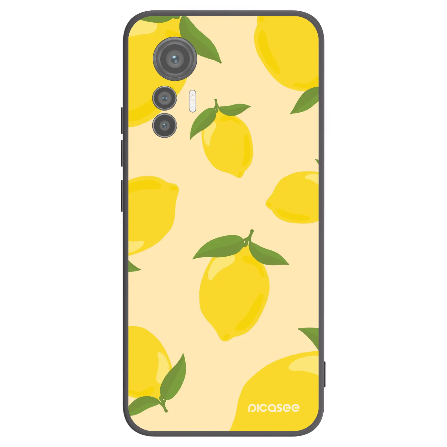 Picasee silikonski črni ovitek za Xiaomi 12 Lite - Limoncella