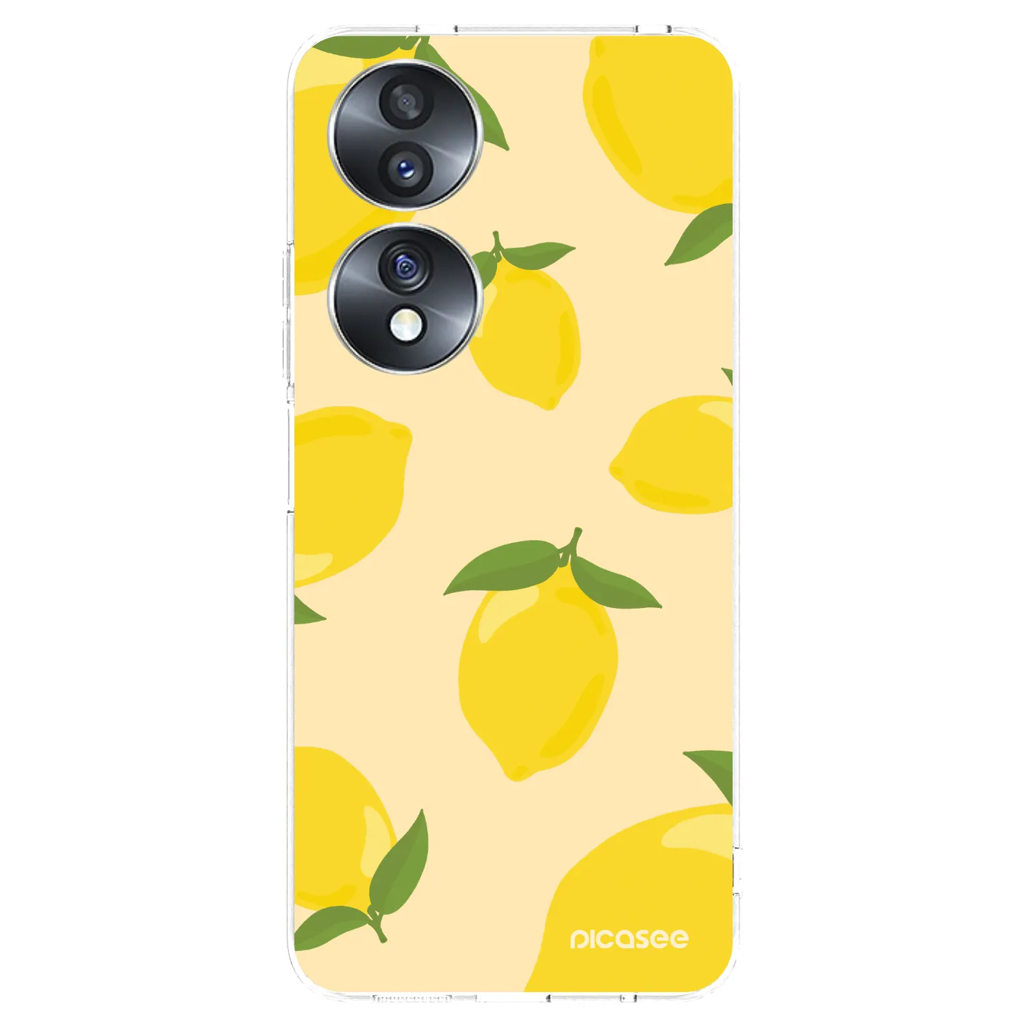 Picasee silikonski prozorni ovitek za Honor 70 - Limoncella
