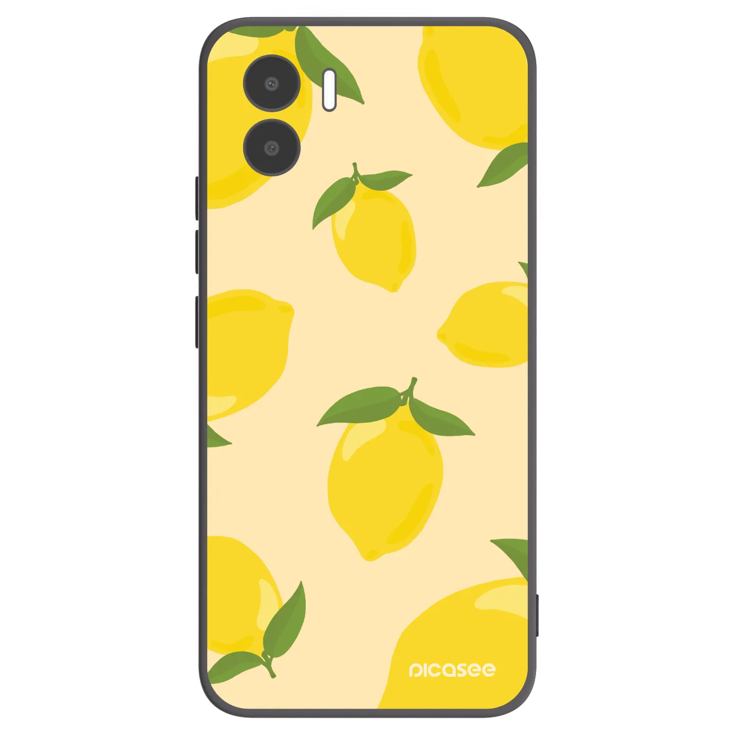 Picasee silikonski črni ovitek za Xiaomi Redmi A1 - Limoncella