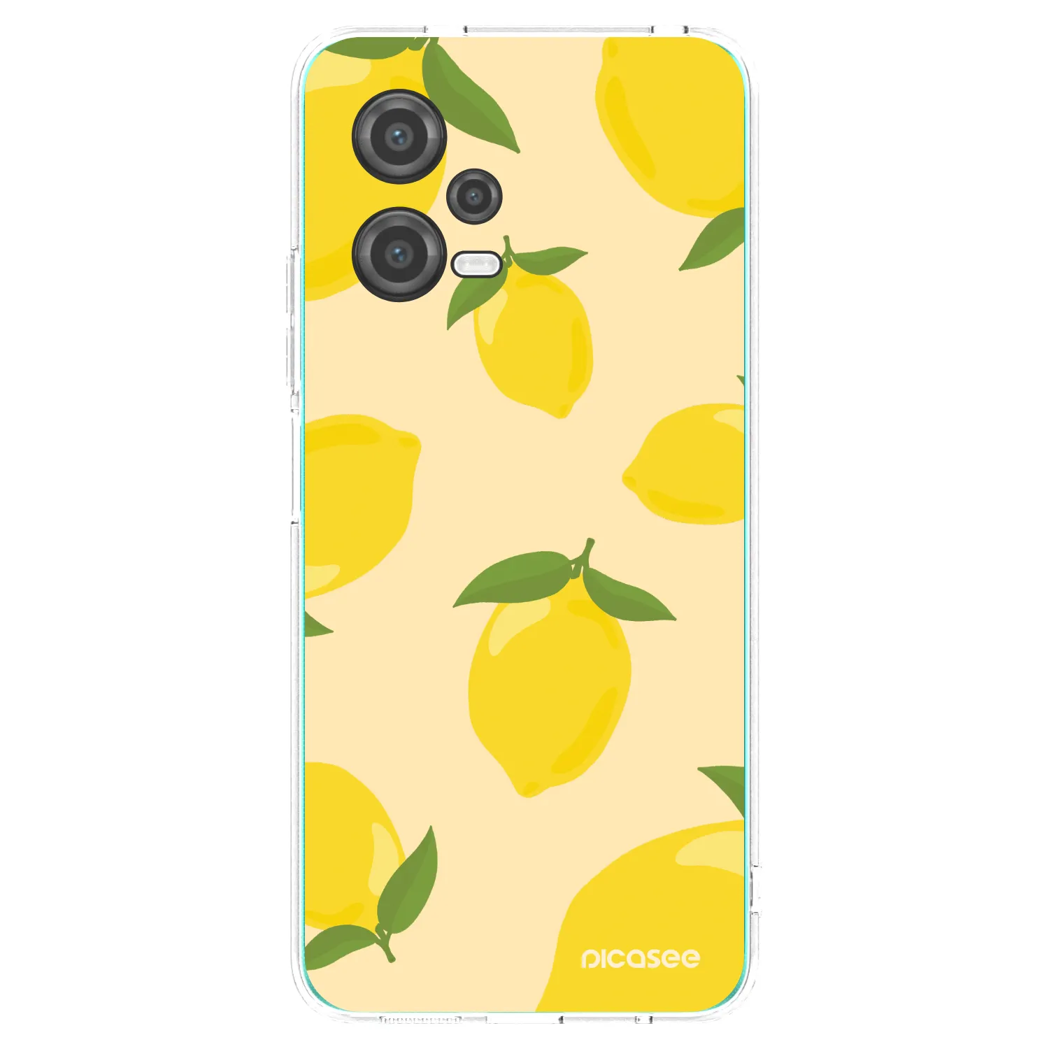 Picasee silikonski prozorni ovitek za Xiaomi Poco X5 - Limoncella