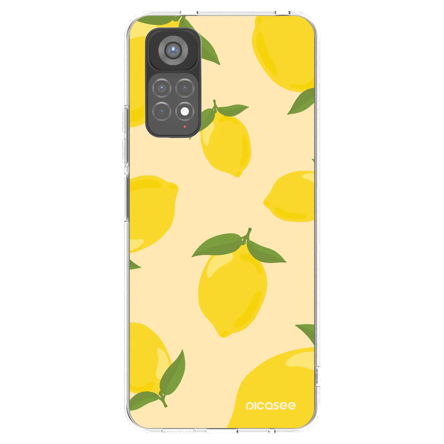 Picasee silikonski prozorni ovitek za Xiaomi Redmi Note 11S 5G - Limoncella