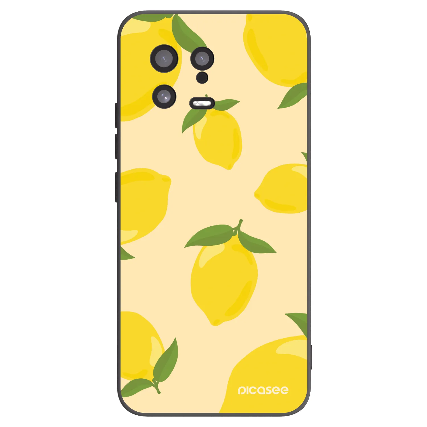 Picasee silikonski črni ovitek za Xiaomi 13 - Limoncella