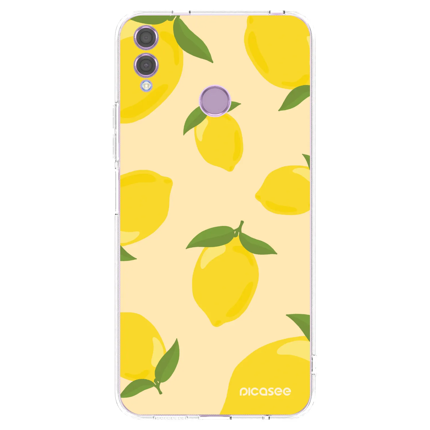Picasee silikonski prozorni ovitek za Honor 8X - Limoncella