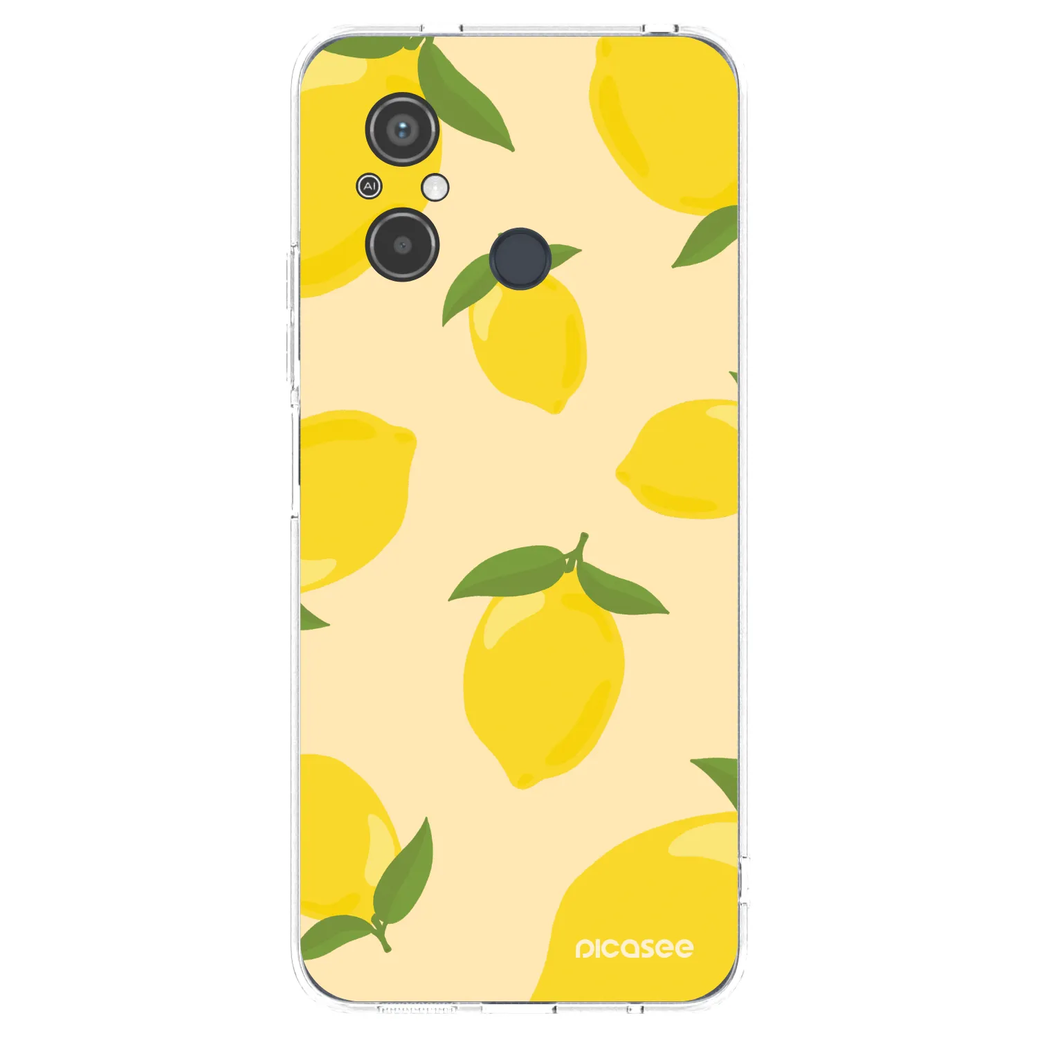 Picasee silikonski prozorni ovitek za Xiaomi Redmi 12C - Limoncella