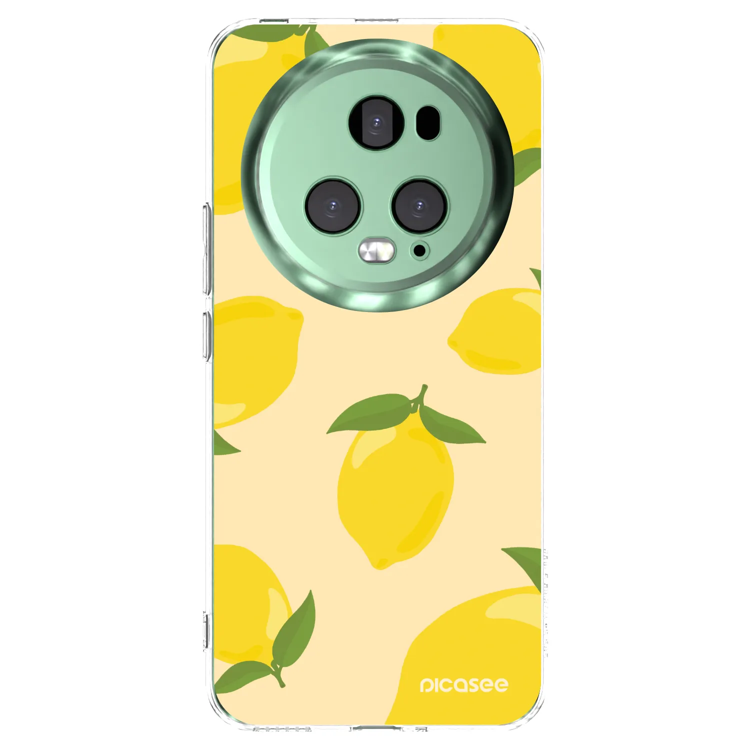 Picasee silikonski prozorni ovitek za Honor Magic5 Pro - Limoncella