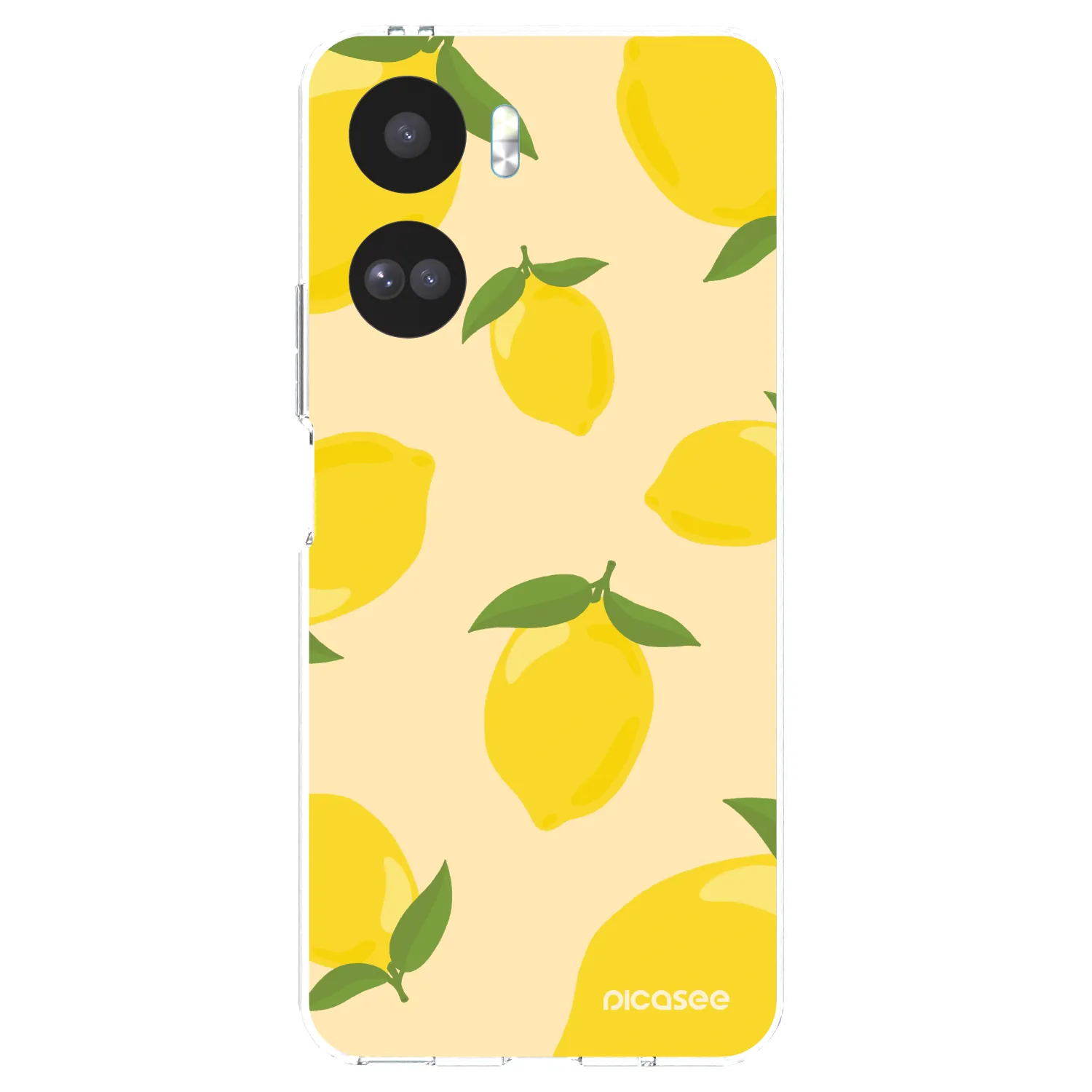 Picasee silikonski prozorni ovitek za Honor 90 Lite 5G - Limoncella
