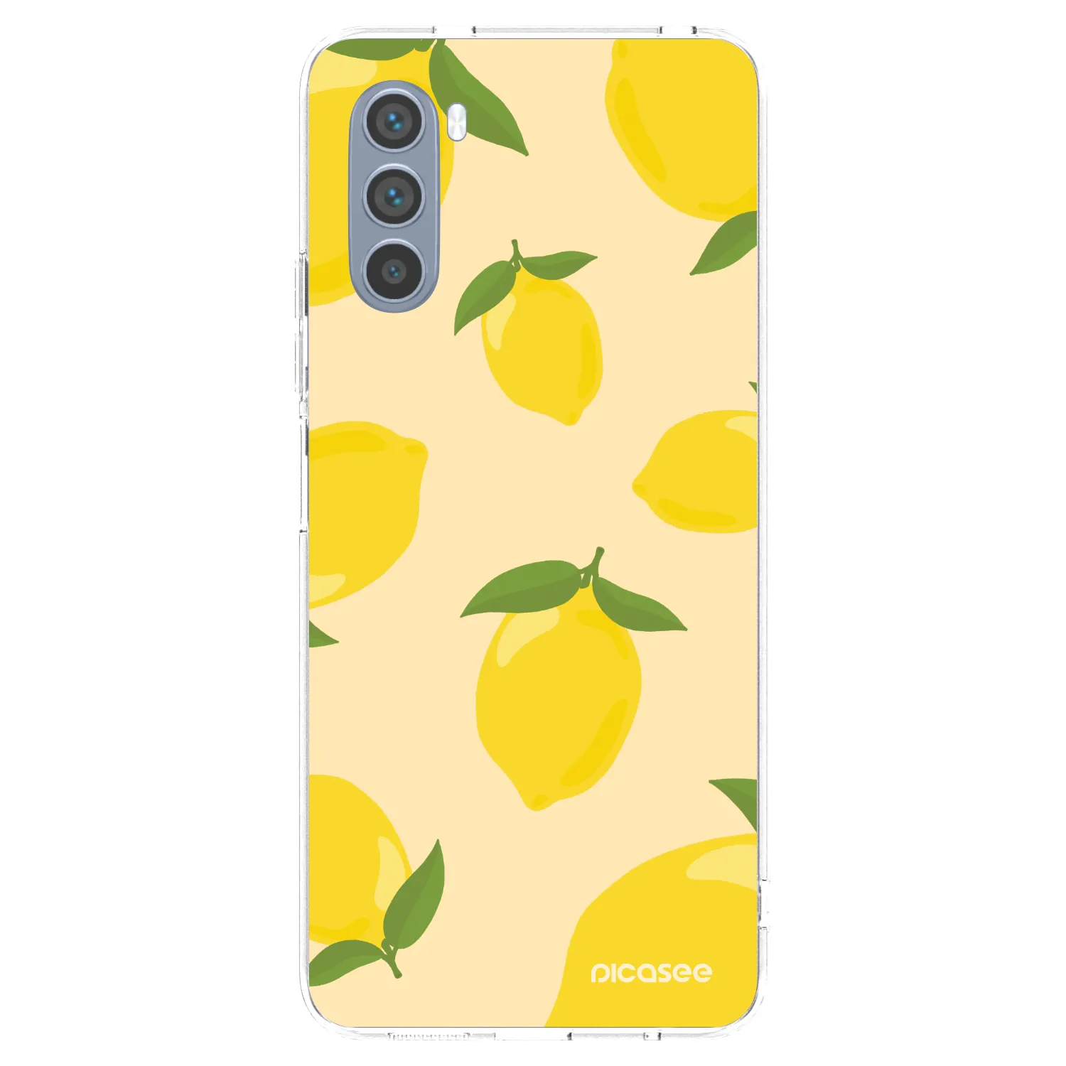 Picasee silikonski prozorni ovitek za Motorola Moto G62 - Limoncella
