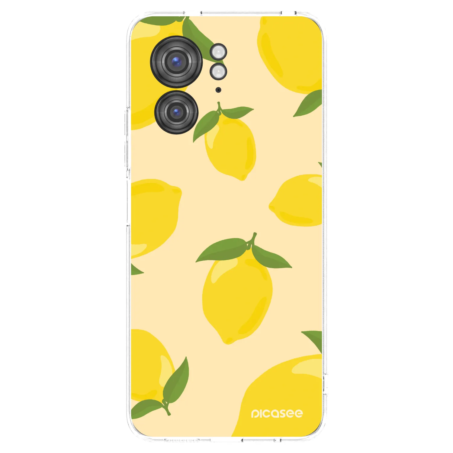 Picasee silikonski prozorni ovitek za Motorola Edge 40 - Limoncella