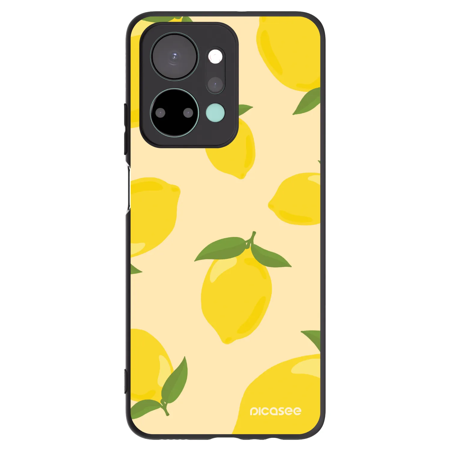 Picasee silikonski črni ovitek za Honor X7a - Limoncella