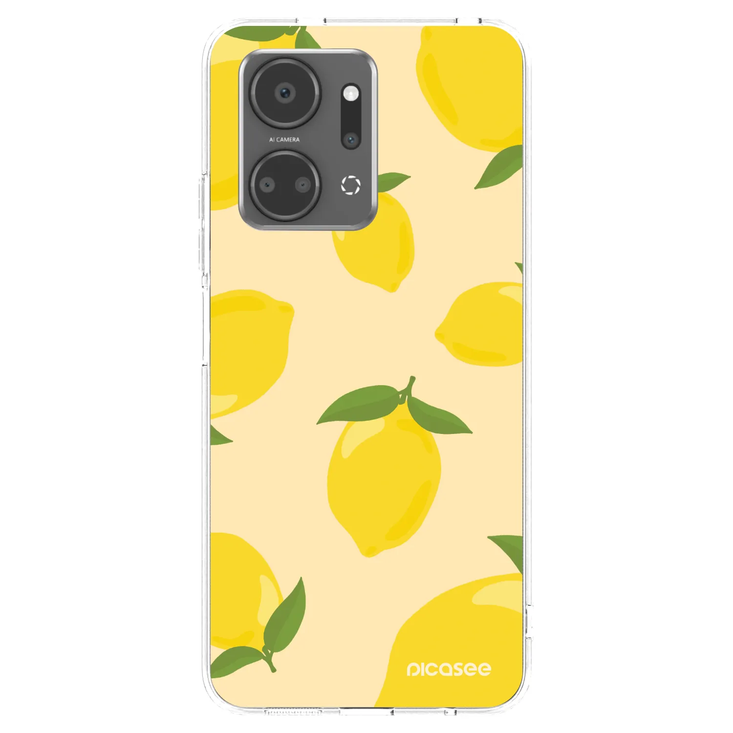 Picasee silikonski prozorni ovitek za Honor X7a - Limoncella