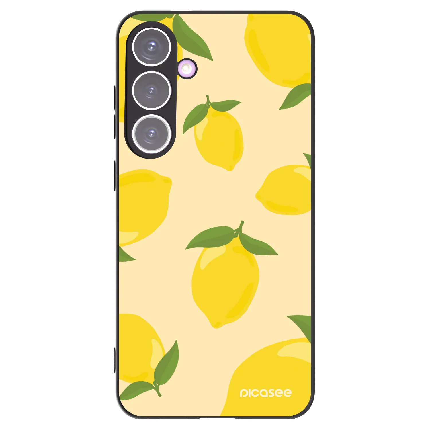 Picasee silikonski črni ovitek za Samsung Galaxy S24+ S926B 5G - Limoncella