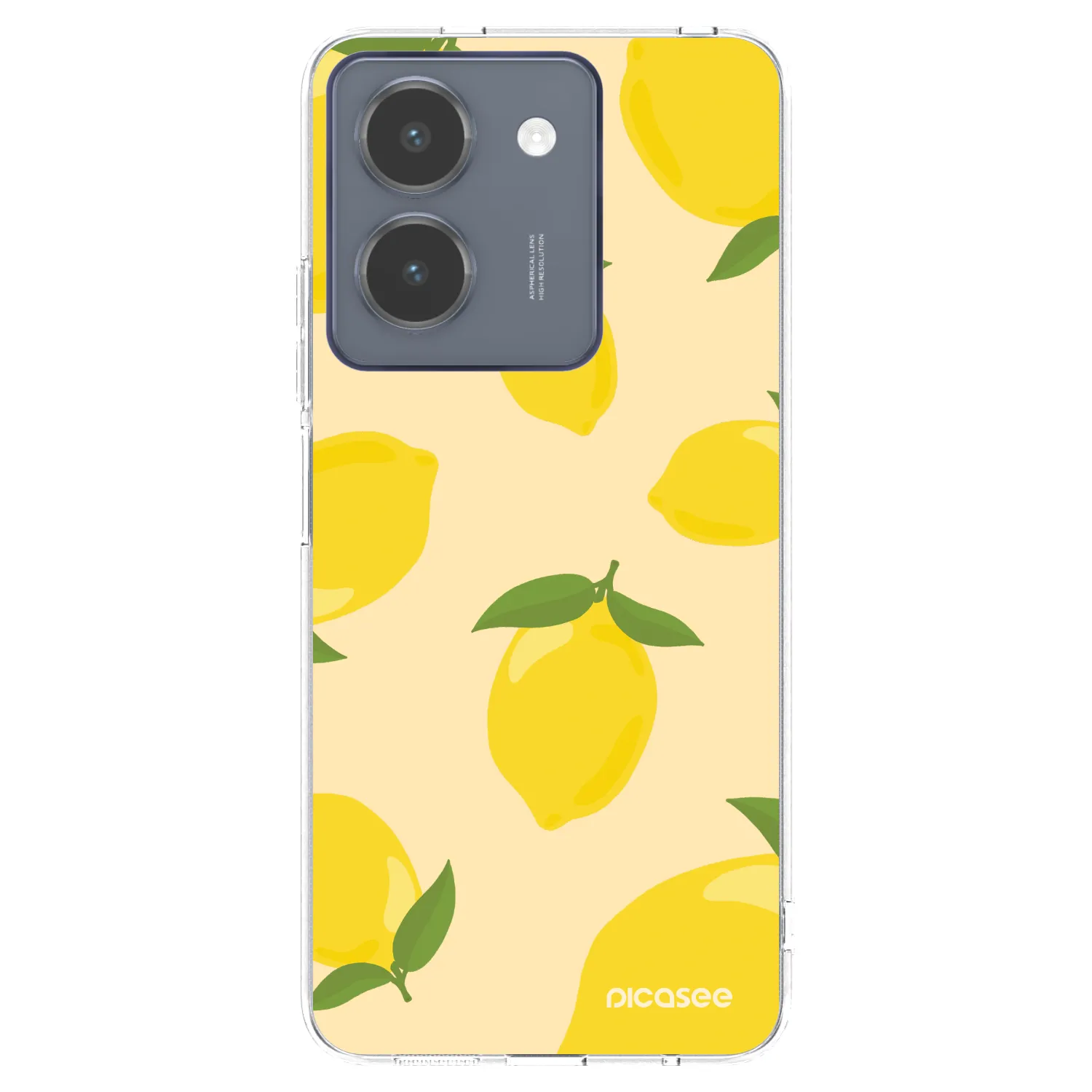 Picasee silikonski prozorni ovitek za Vivo Y36 4G - Limoncella