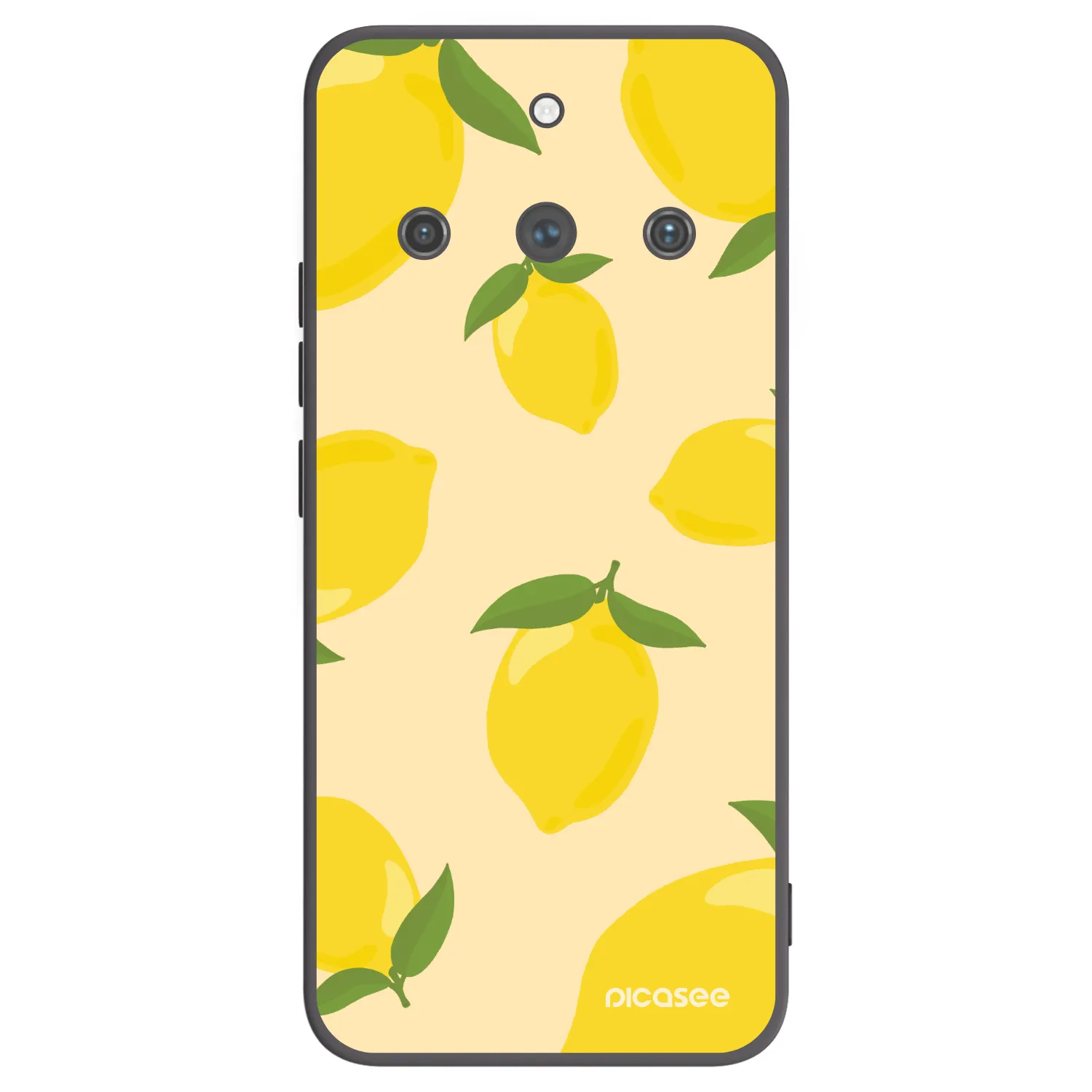 Picasee silikonski črni ovitek za Realme 11 Pro+ - Limoncella