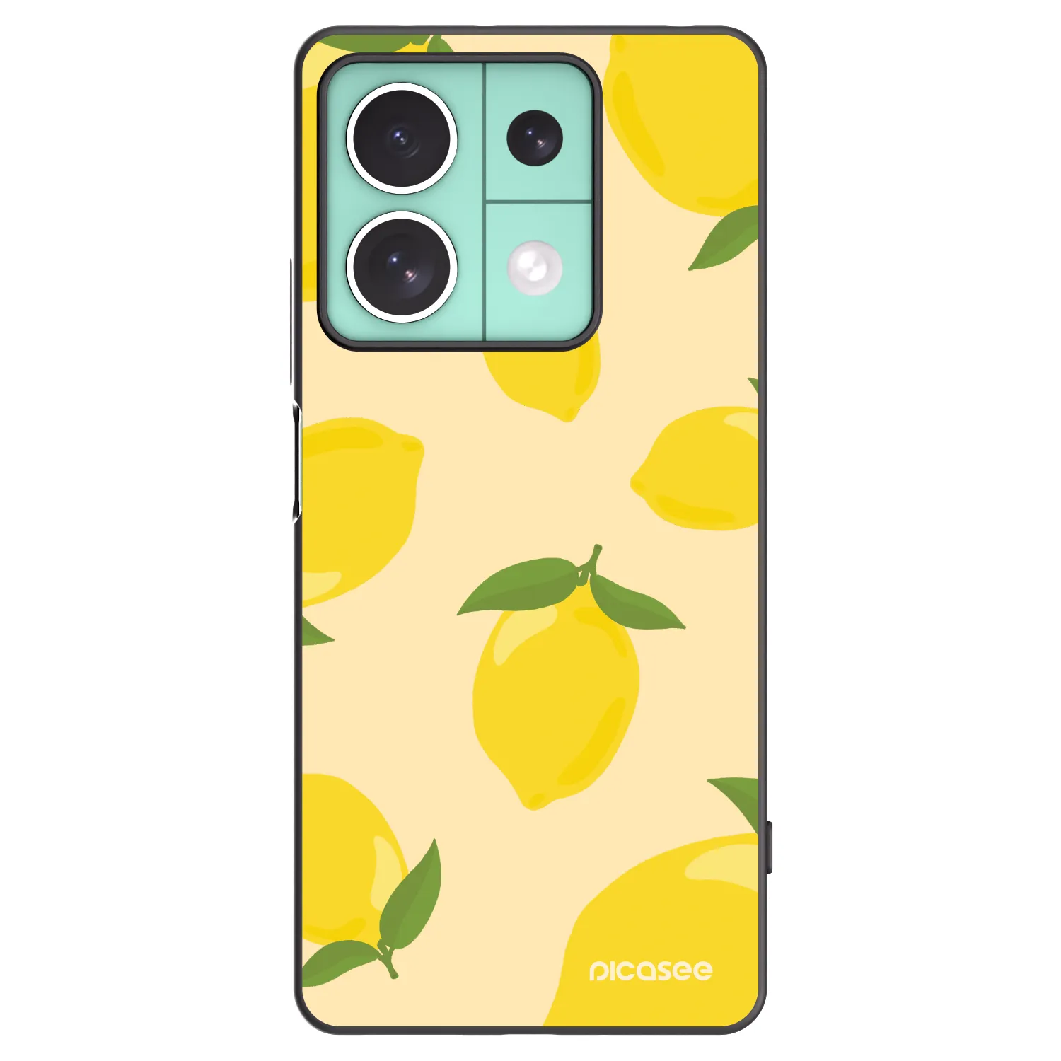 Picasee silikonski črni ovitek za Xiaomi Redmi Note 13 5G - Limoncella