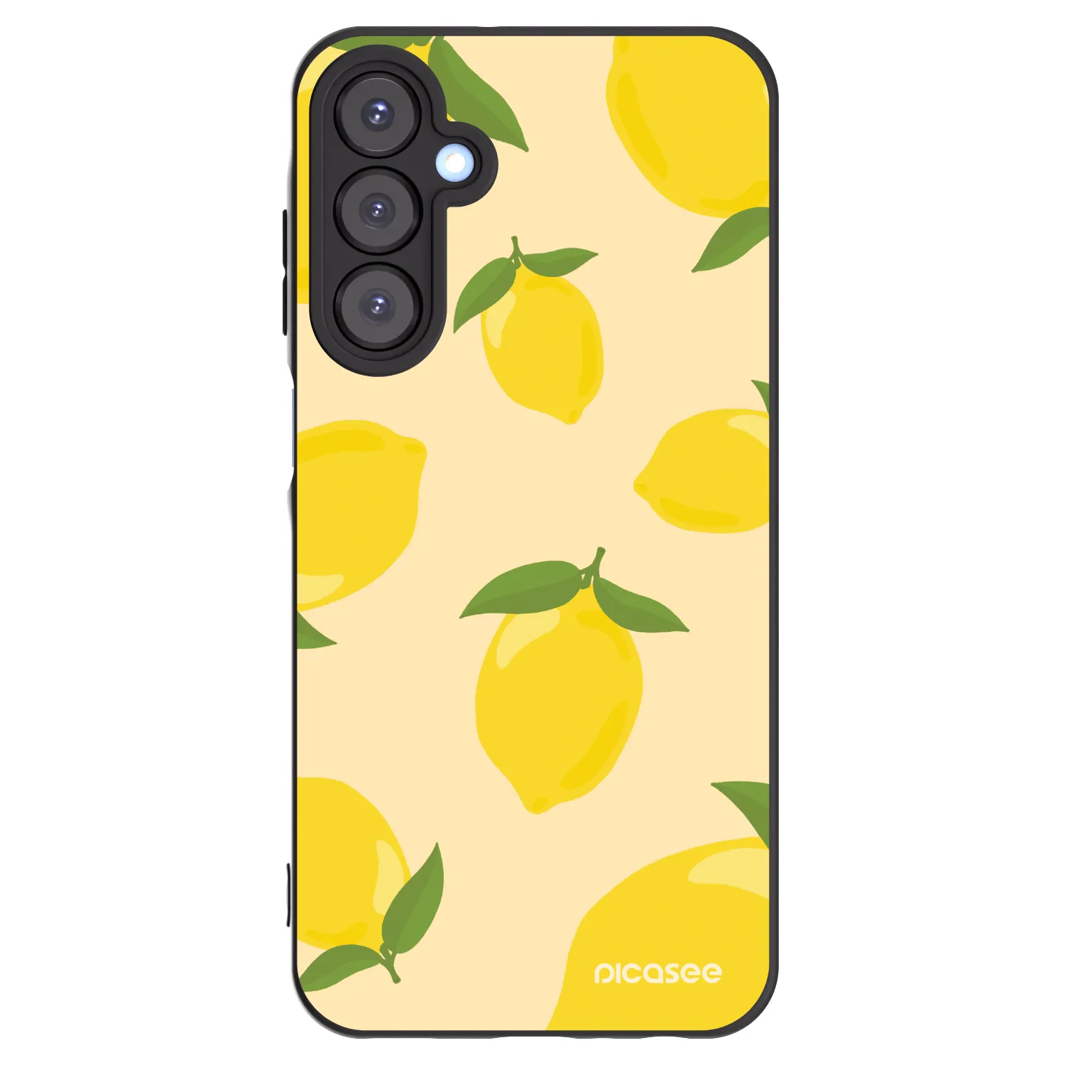 Picasee silikonski črni ovitek za Samsung Galaxy A25 A256B 5G - Limoncella