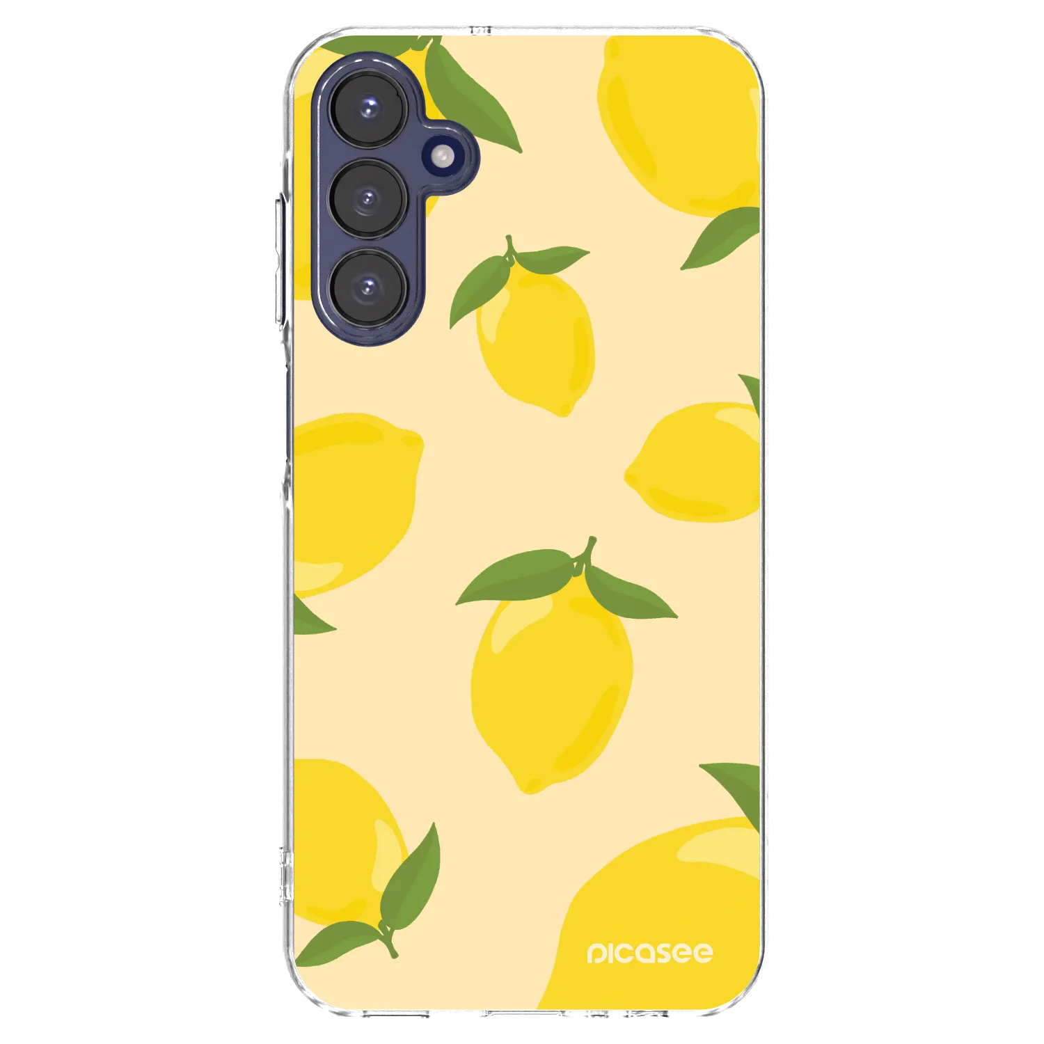 Picasee silikonski prozorni ovitek za Samsung Galaxy A15 A155F 4G - Limoncella