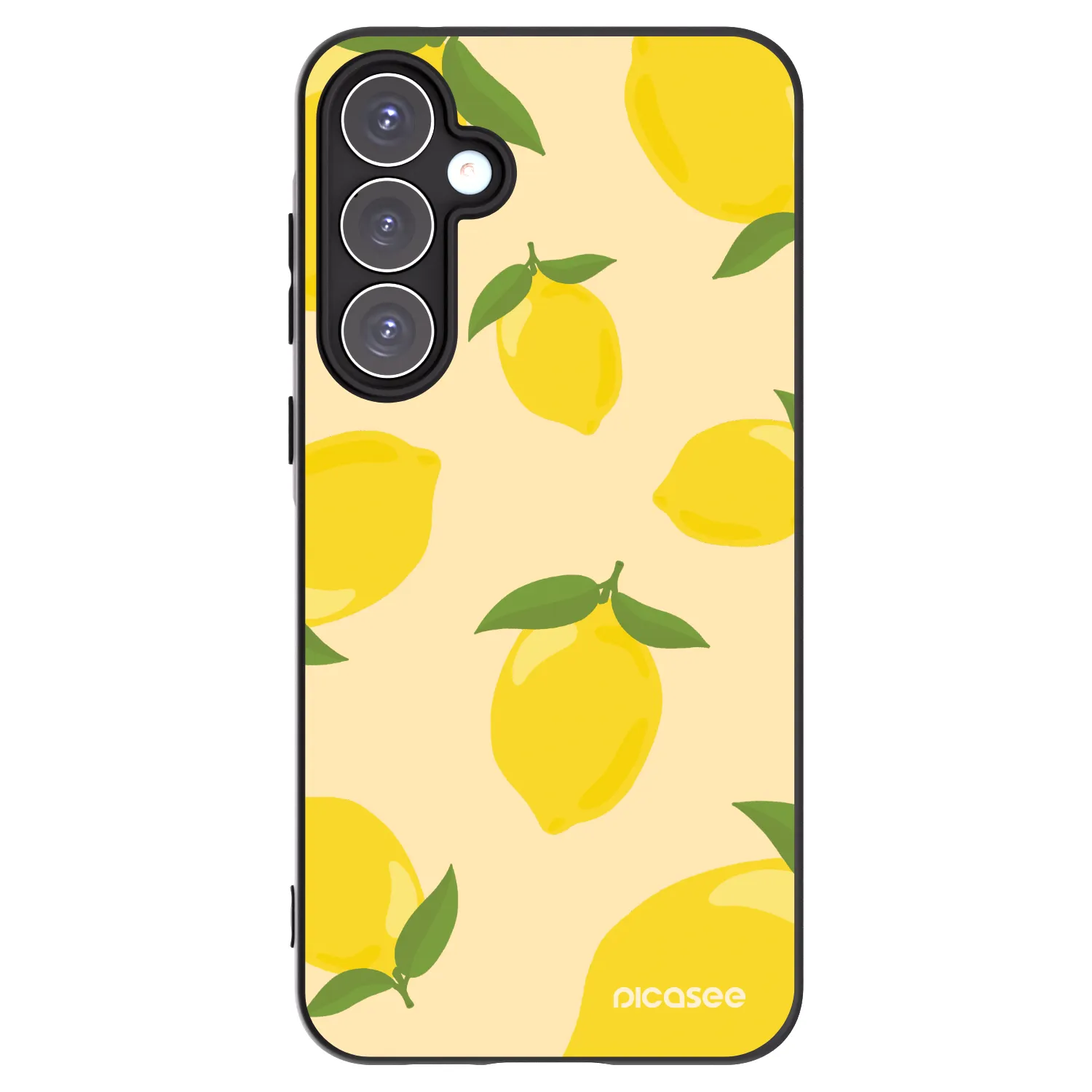 Picasee silikonski črni ovitek za Samsung Galaxy A55 5G A556B - Limoncella
