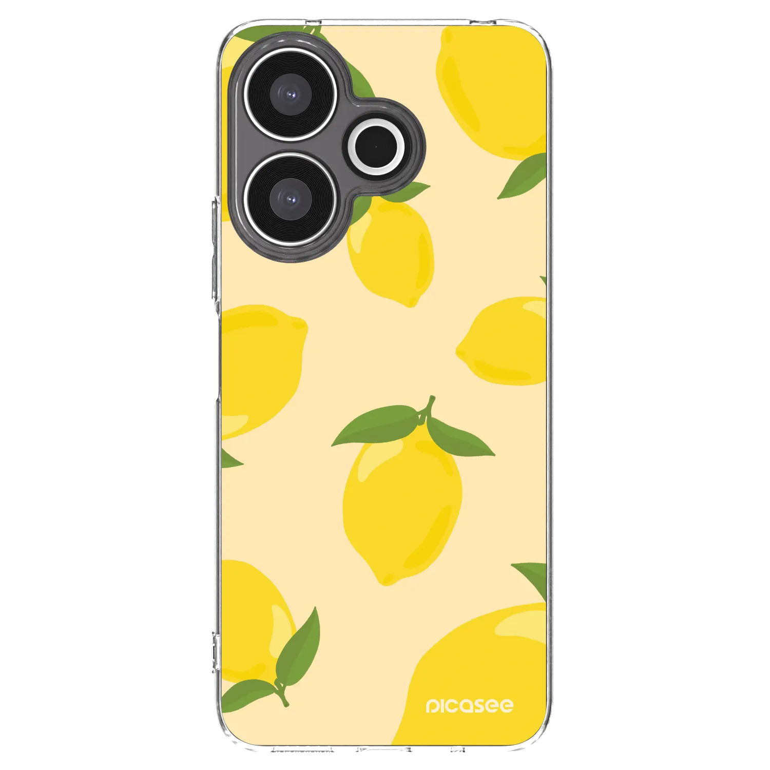 Picasee silikonski prozorni ovitek za Xiaomi Redmi 13 4G - Limoncella
