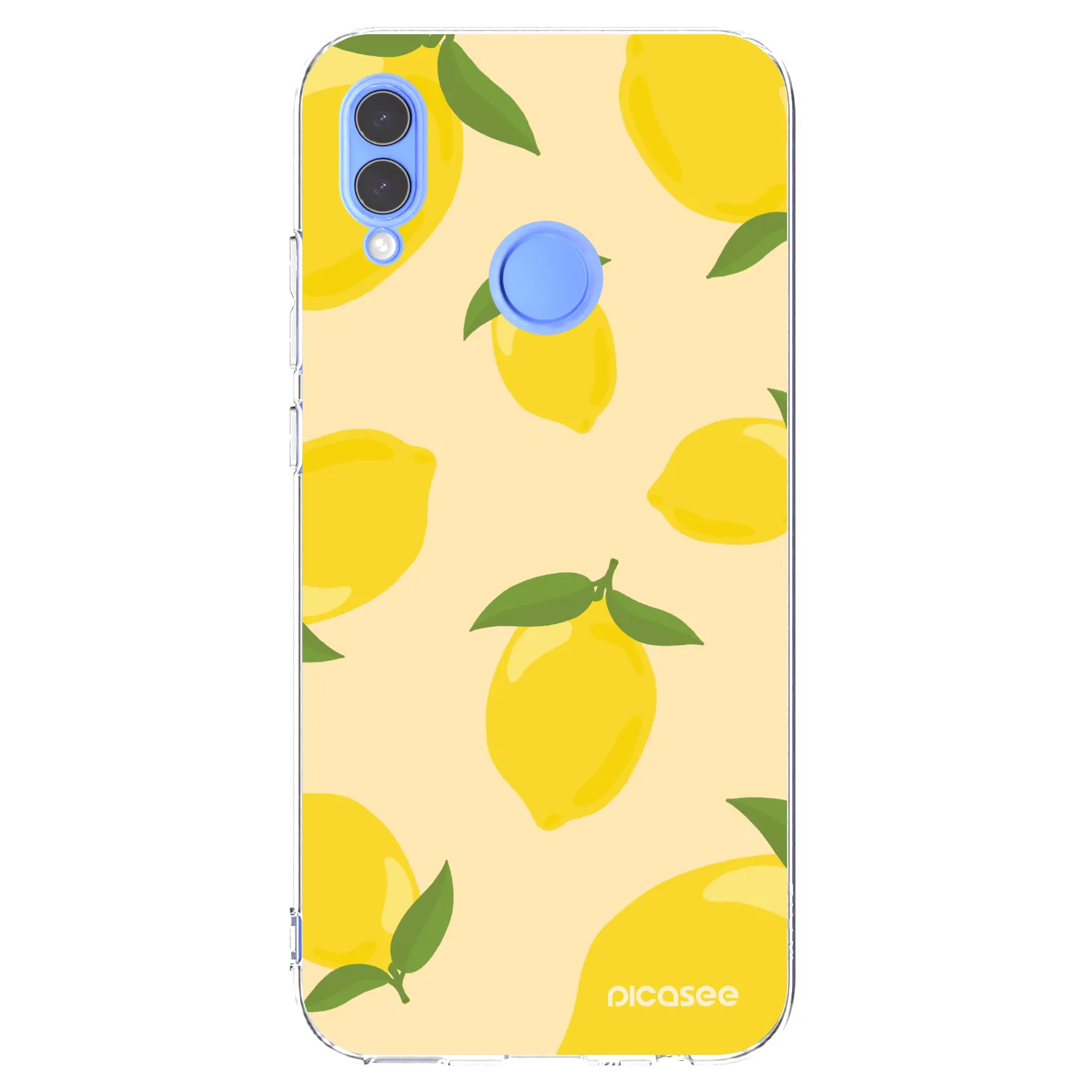 Picasee silikonski prozorni ovitek za Honor 10 Lite - Limoncella
