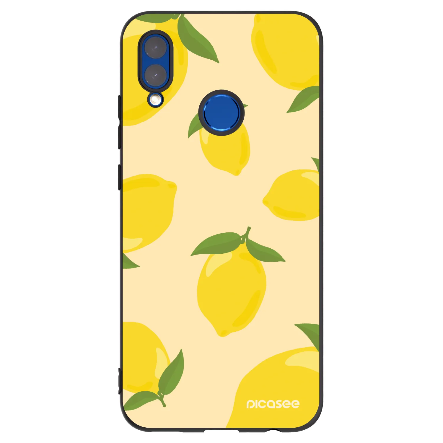 Picasee silikonski črni ovitek za Honor 10 Lite - Limoncella