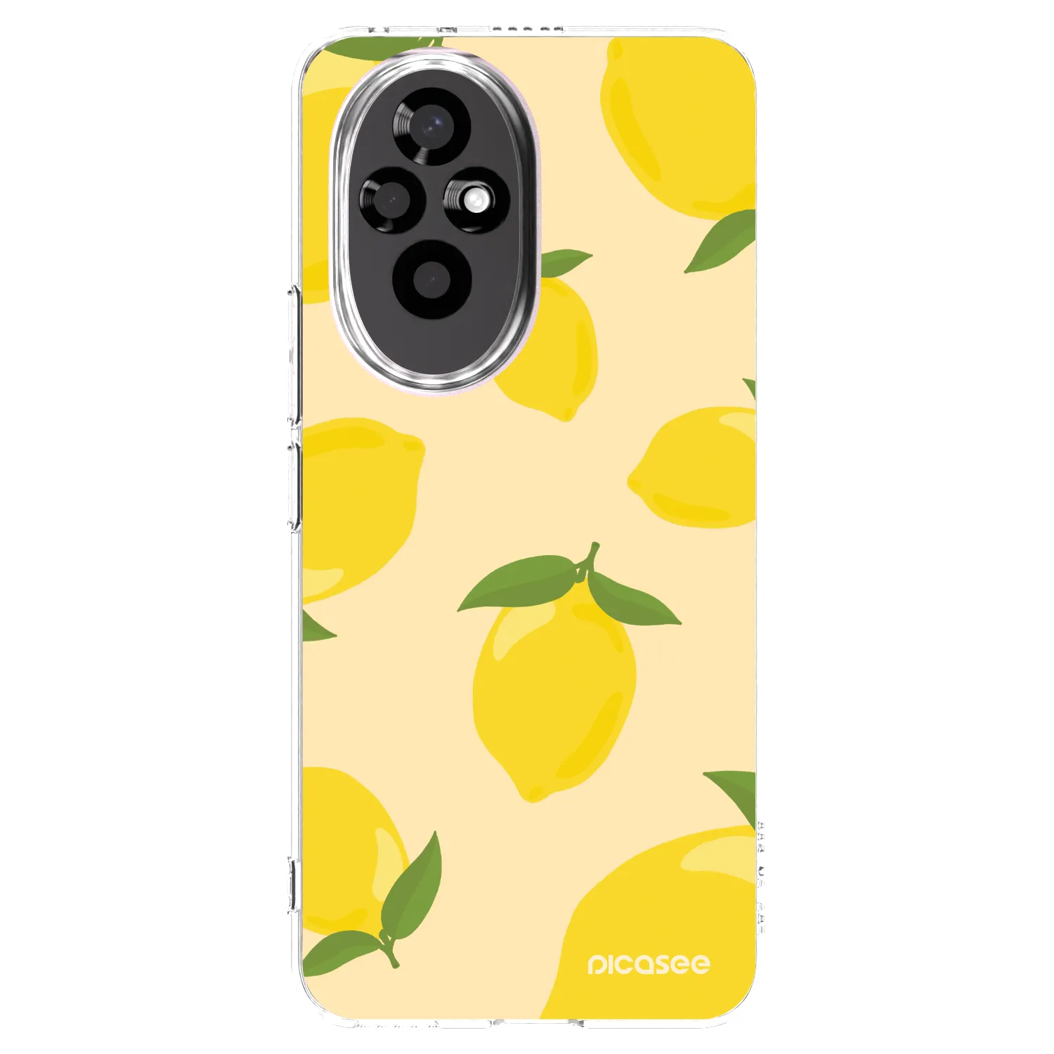 Picasee silikonski prozorni ovitek za Honor 200 Pro 5G - Limoncella