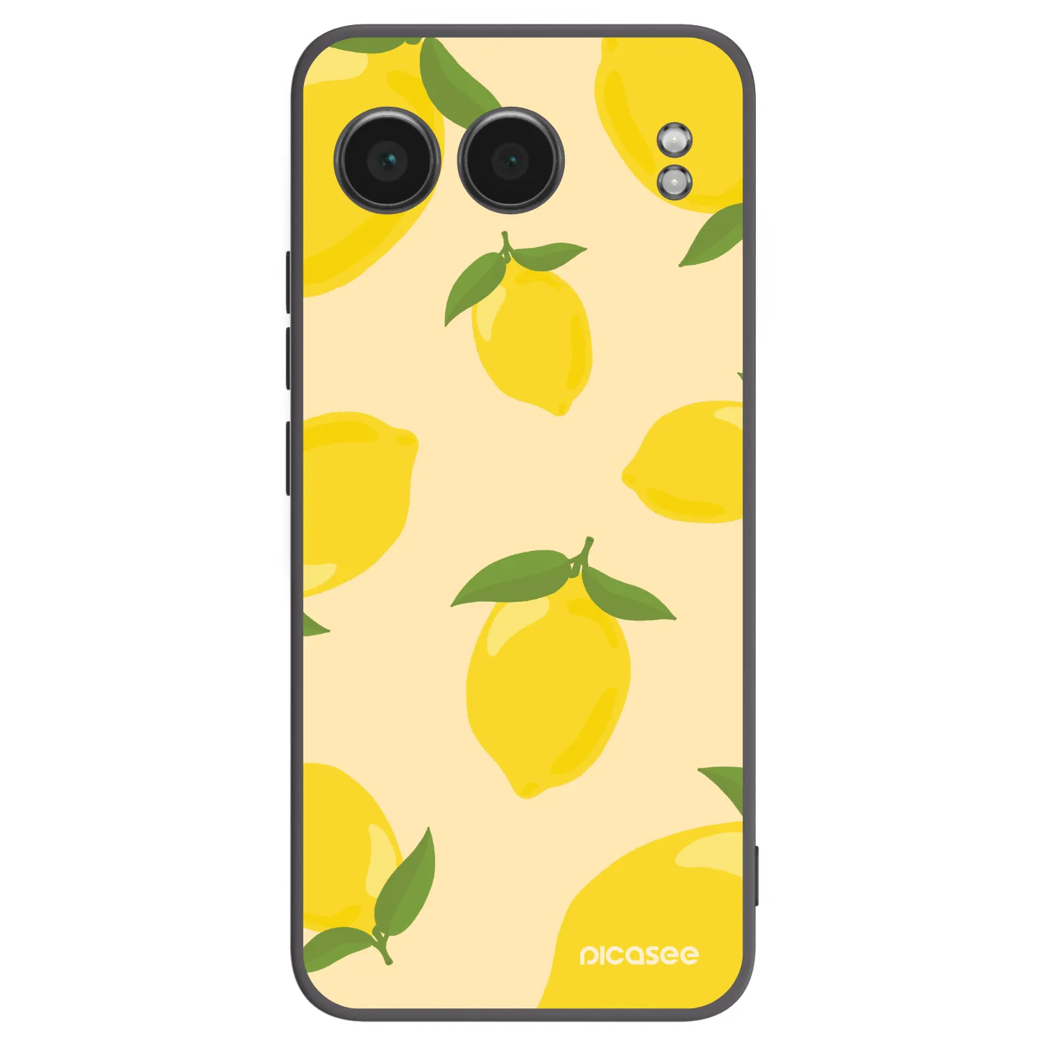 Picasee silikonski črni ovitek za OnePlus Nord 4 - Limoncella