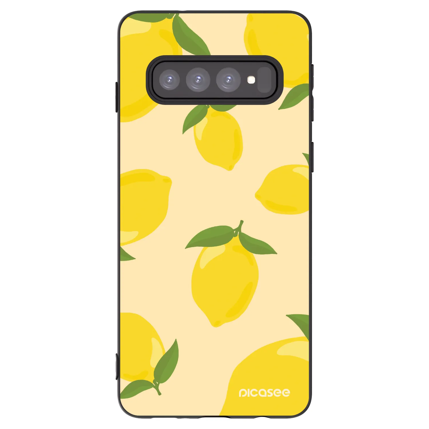 Silikonski črni ovitek za Samsung Galaxy S10 G973 - Limoncella
