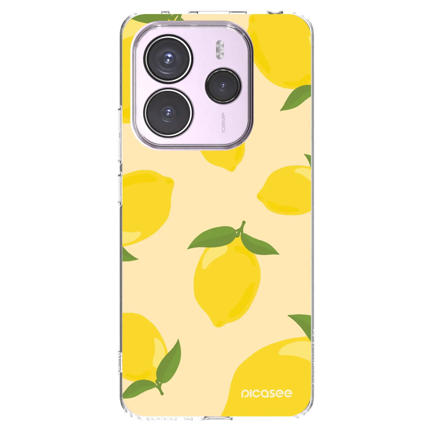 Picasee silikonski prozorni ovitek za Xiaomi Redmi Note 14 5G - Limoncella