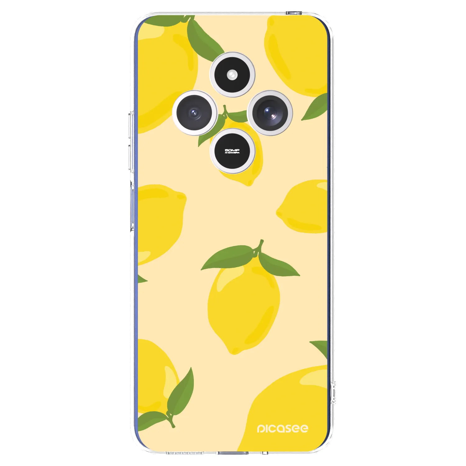 Picasee silikonski prozorni ovitek za Xiaomi Redmi 14C - Limoncella