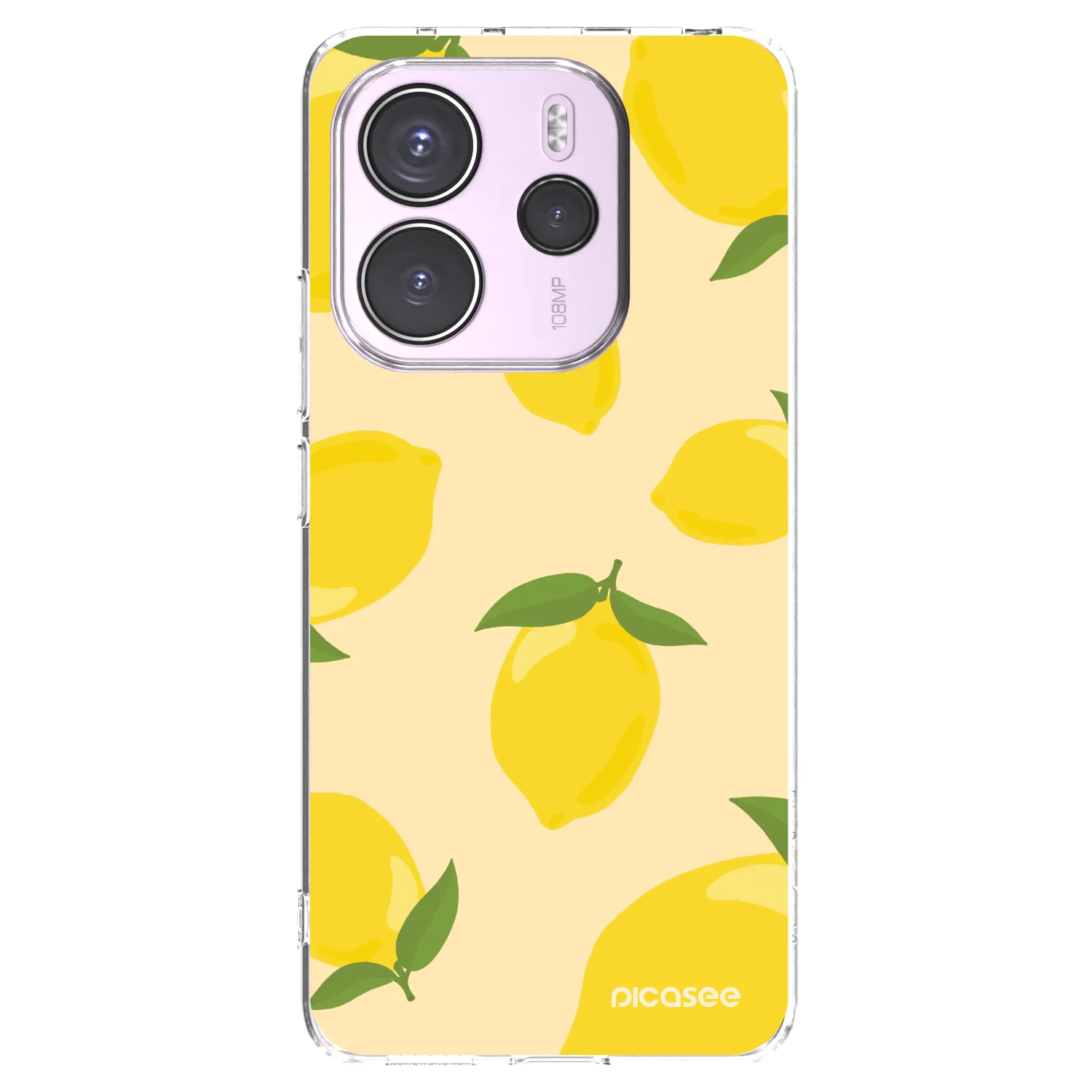 Picasee silikonski prozorni ovitek za Xiaomi Redmi Note 14 4G - Limoncella