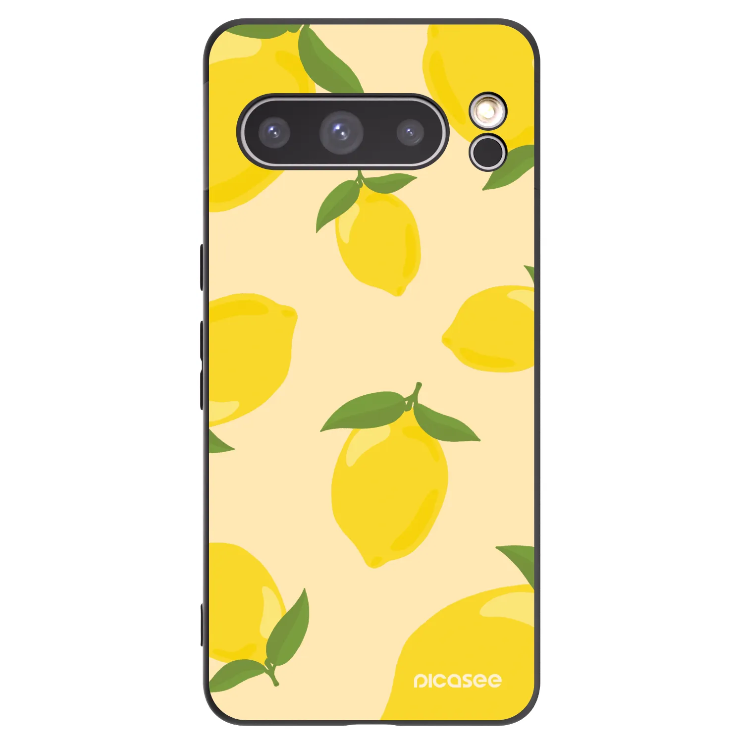 Picasee silikonski črni ovitek za Google Pixel 8 Pro - Limoncella