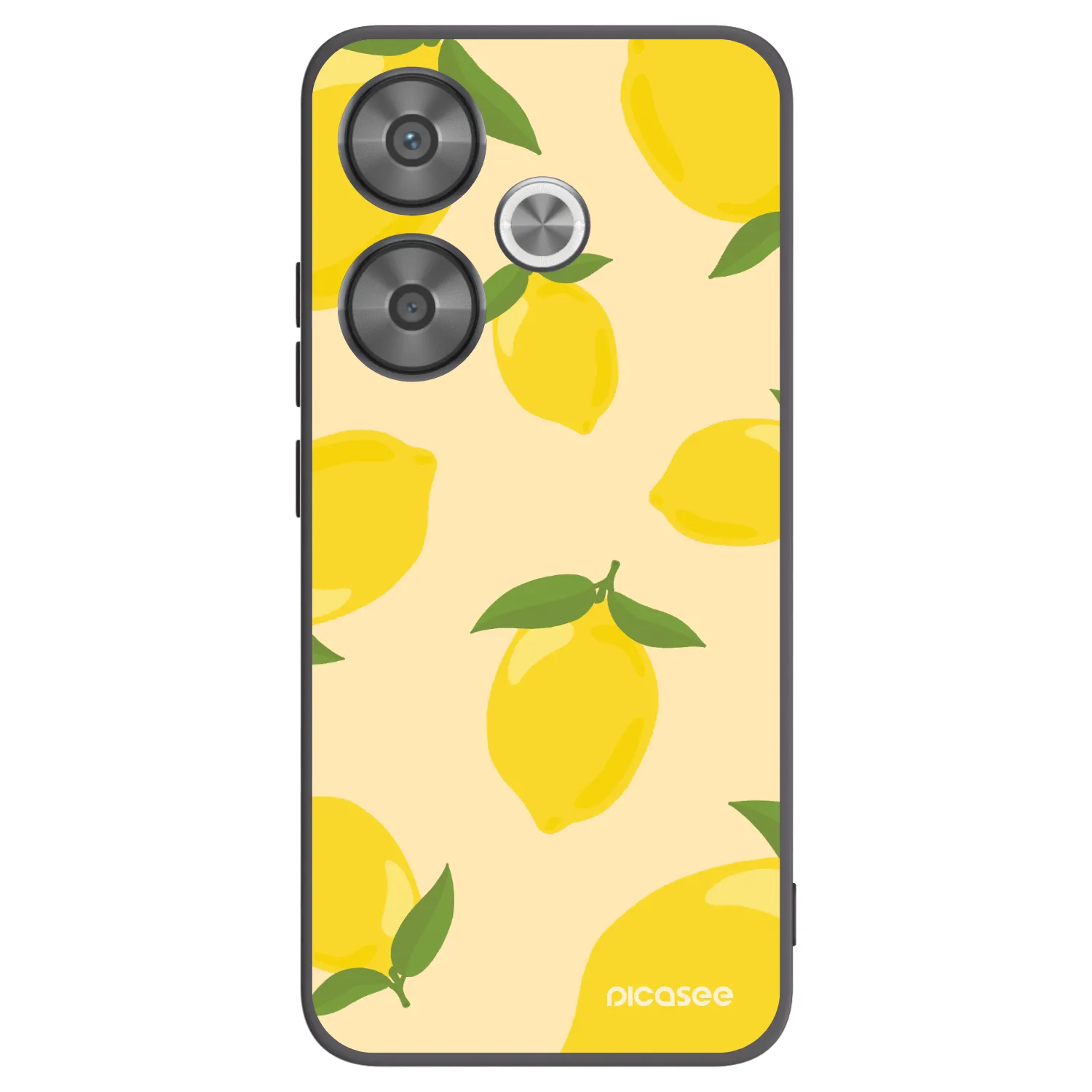 Picasee silikonski črni ovitek za Xiaomi Poco F6 - Limoncella