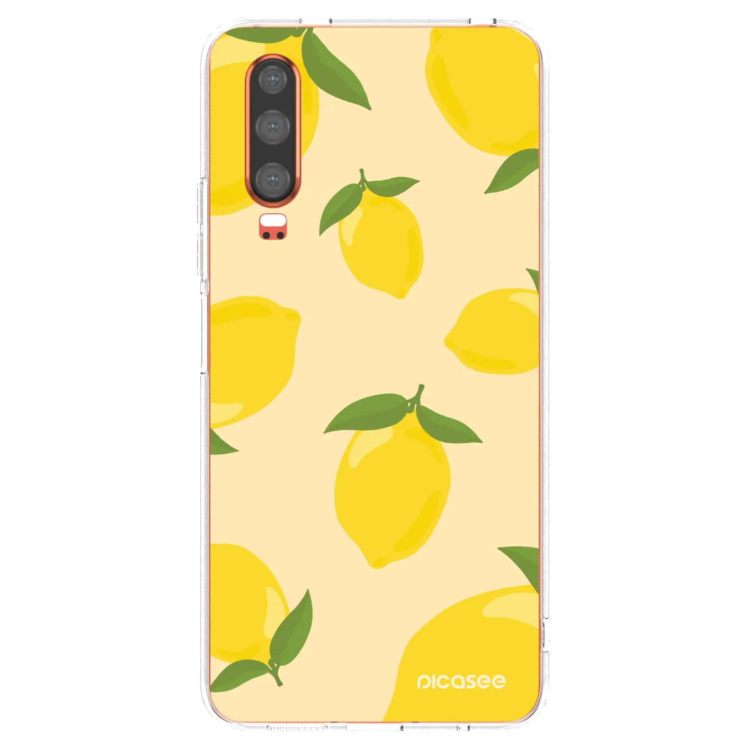 Picasee silikonski prozorni ovitek za Huawei P30 - Limoncella