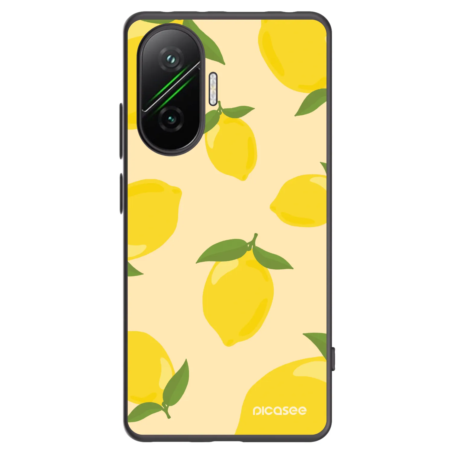 Picasee silikonski črni ovitek za Xiaomi Poco F7 5G - Limoncella