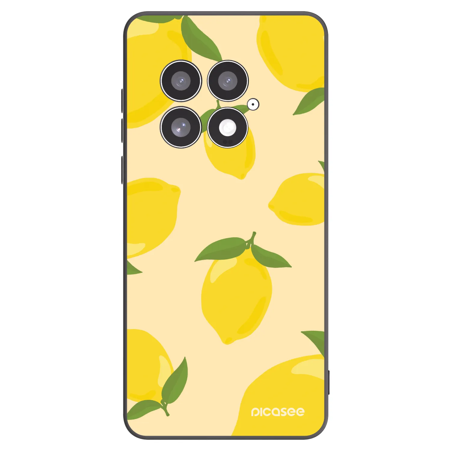 Picasee silikonski črni ovitek za OnePlus 13 5G - Limoncella