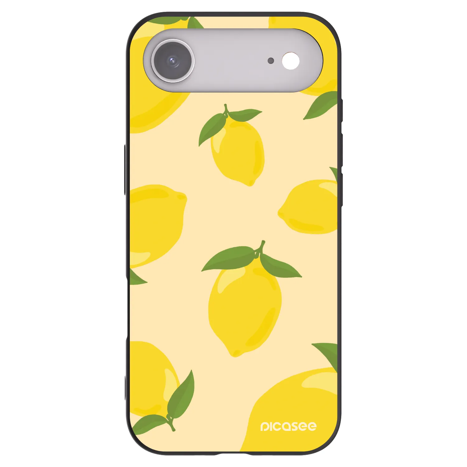 Picasee silikonski črni ovitek za Apple iPhone Air - Limoncella