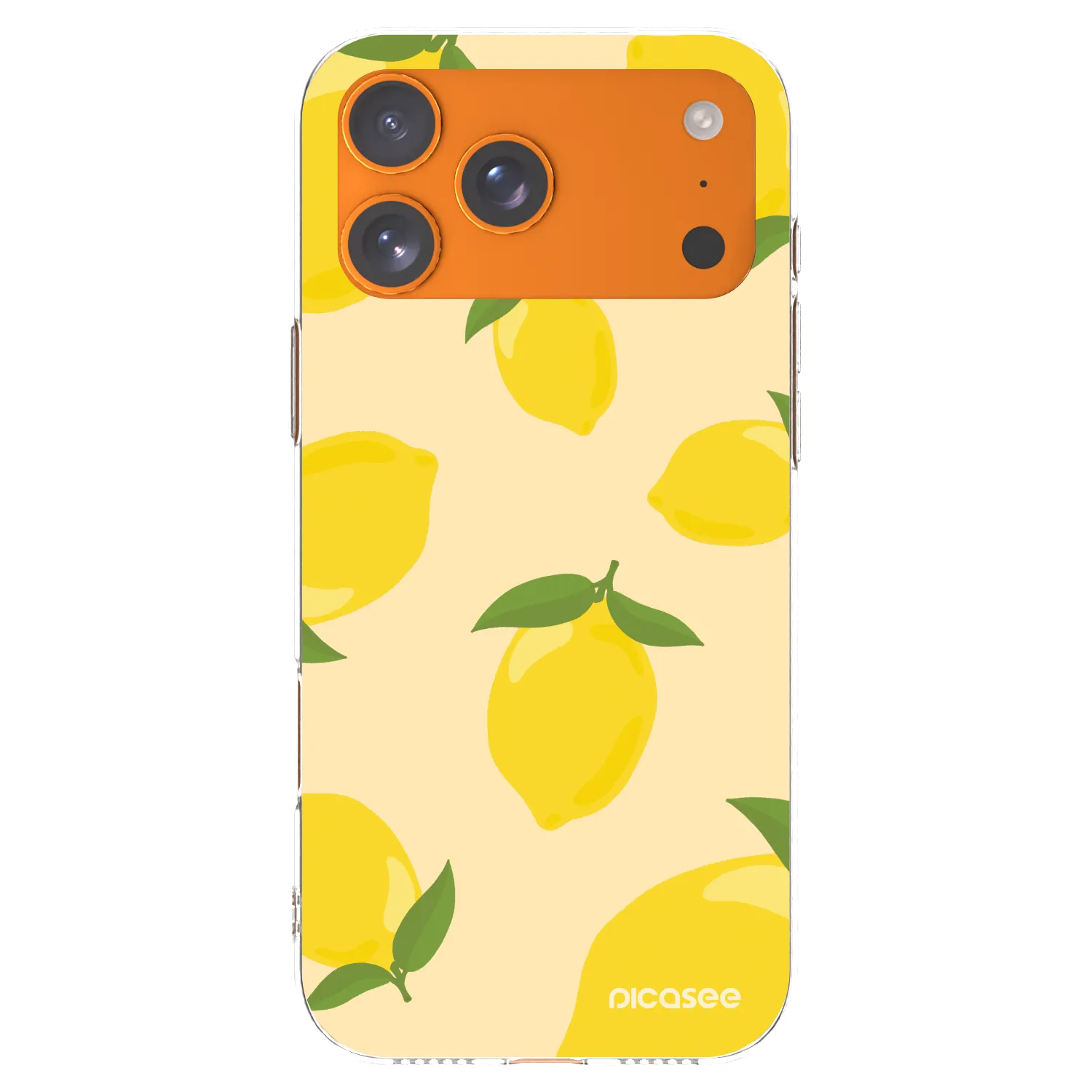 Picasee silikonski prozorni ovitek za Apple iPhone 17 Pro Max - Limoncella