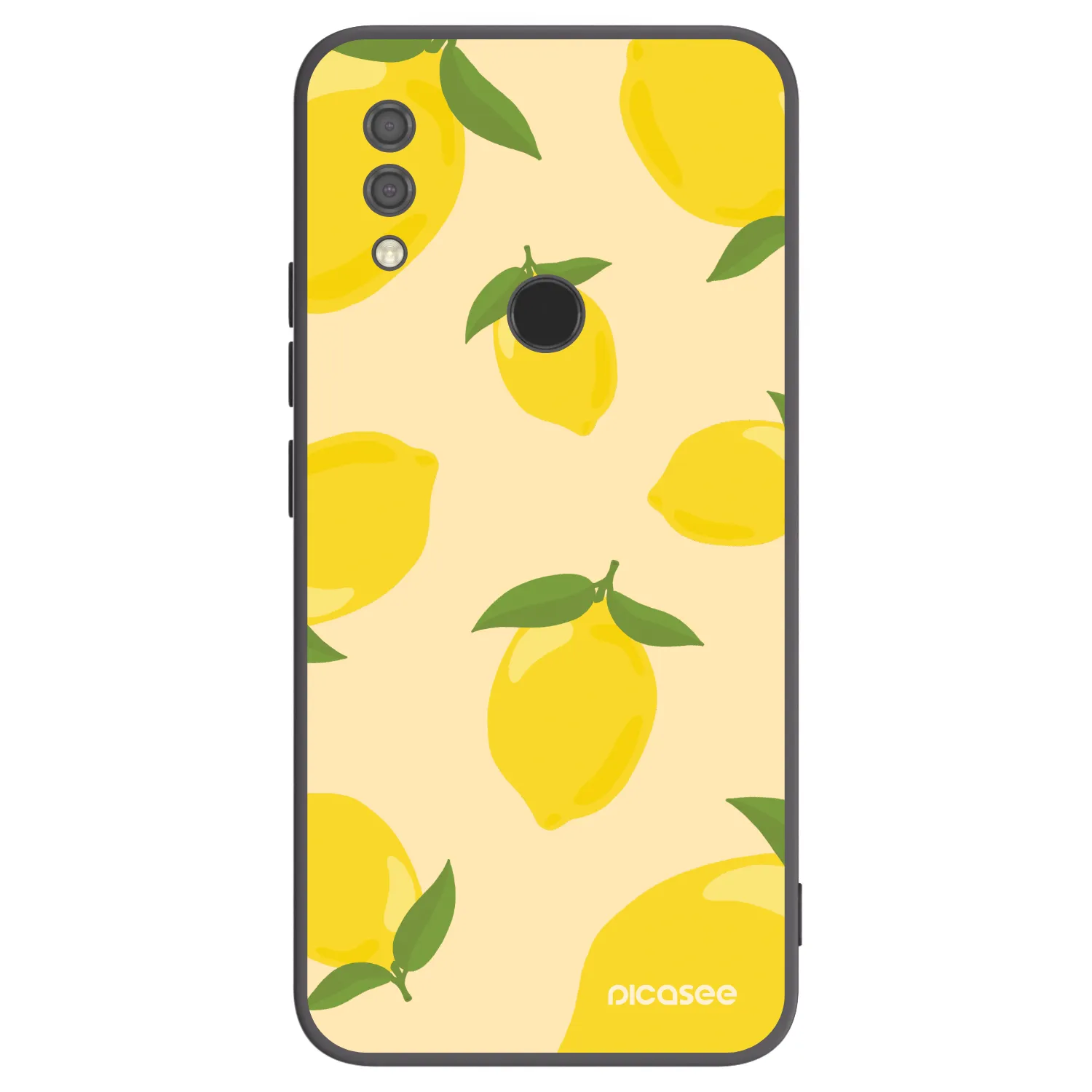 Picasee silikonski črni ovitek za Xiaomi Redmi 7 - Limoncella